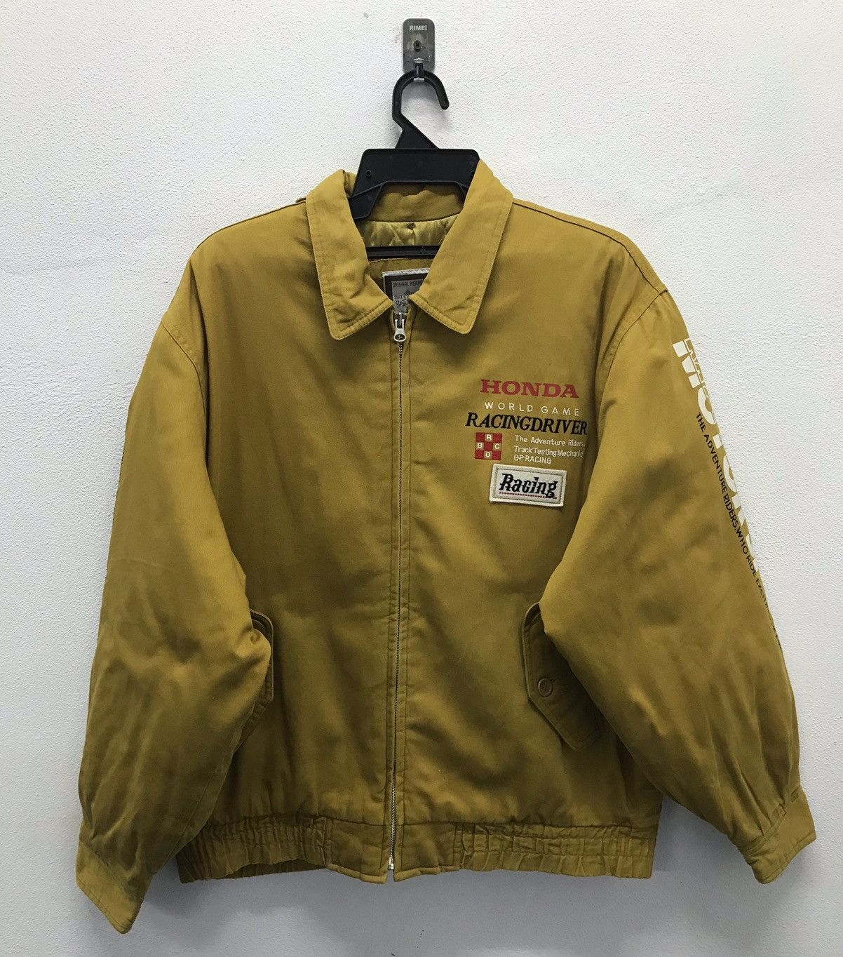 Honda × Sports Specialties × Vintage Vintage Honda World Game Racing Driver Jacket Size US L / EU 52-54 / 3 - 1 Thumbnail