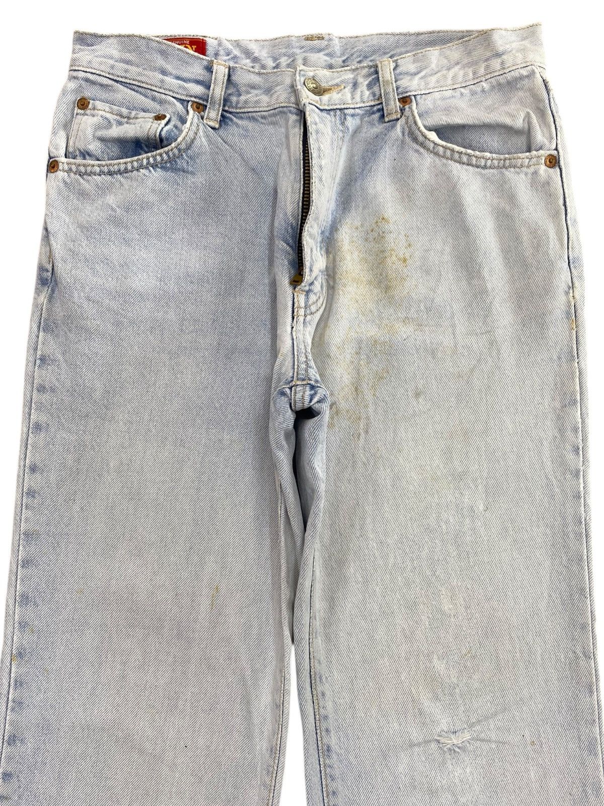 Edwin Edwin Brand Light Blue Wash Style Loose Jeans Size US 30 / EU 46 - 2 Thumbnail
