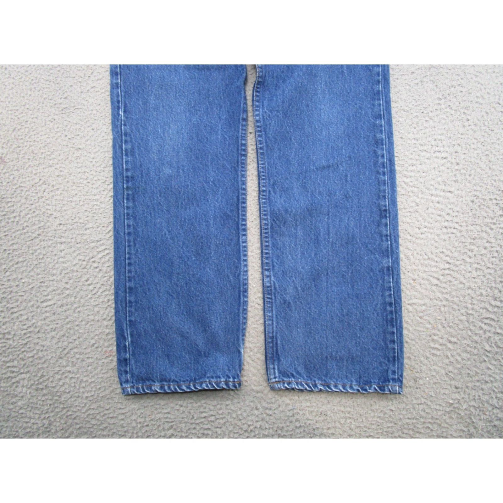Levi's VINTAGE Levi's 40505-0215 Blue Denim Orange Tab Mens Size 34x30 USA Made Straight Jeans Adult Mens Regular Blue Denim USA Vintage 405 Straight Jeans Size US 34 / EU 50 - 7 Thumbnail