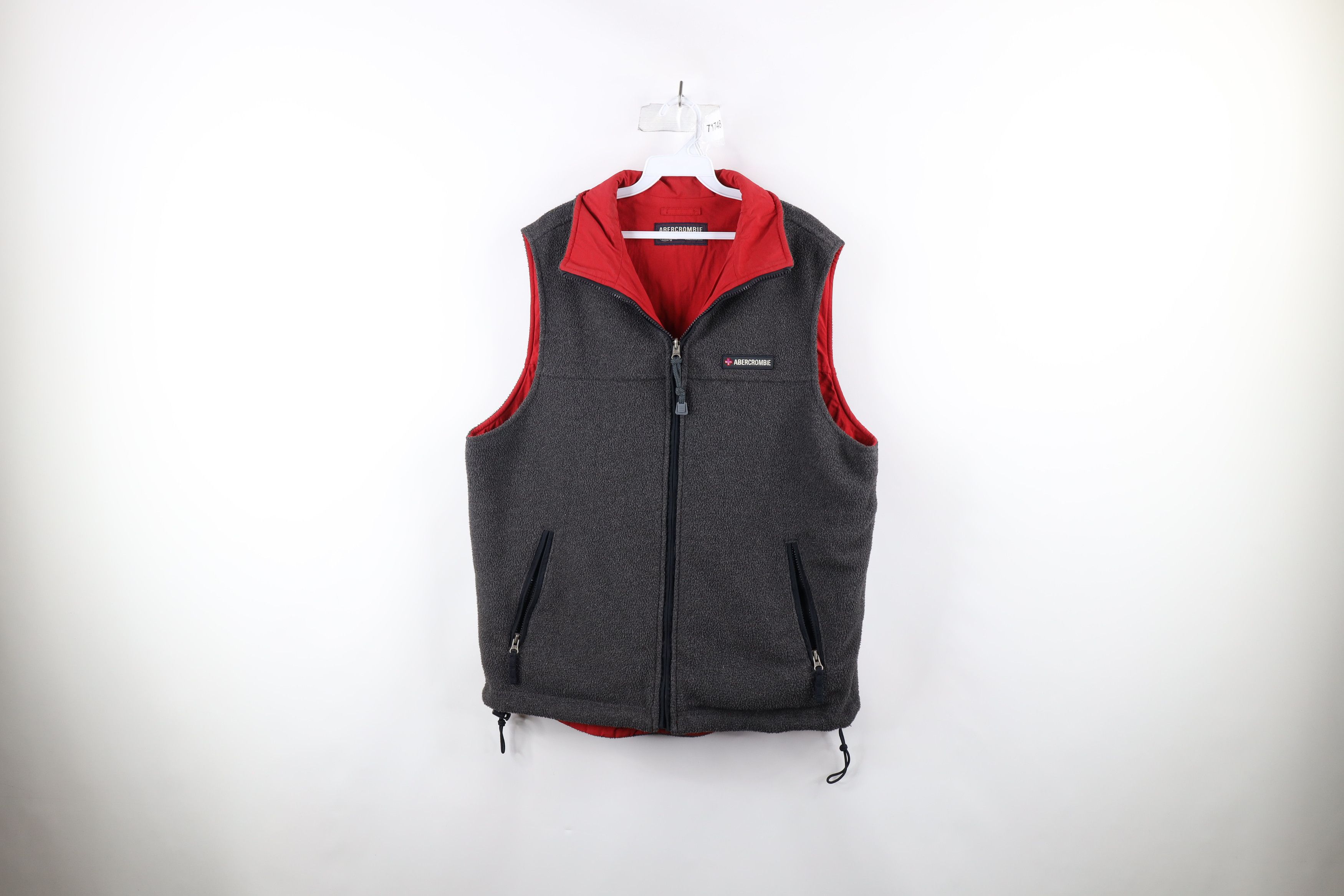 Vintage Abercrombie Fitch Out Reversible Vest Jacket