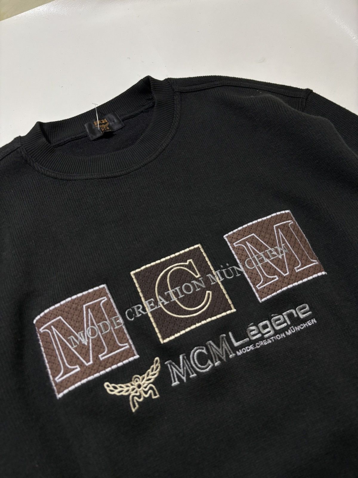 MCM Vintage MCM Legere Sweatshirt Size US L / EU 52-54 / 3 - 2 Thumbnail