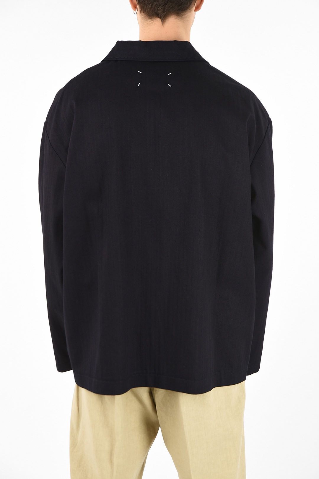 Maison Margiela Maison Margiela Herringbone Chore Work Jacket Size US L / EU 52-54 / 3 - 17 Thumbnail
