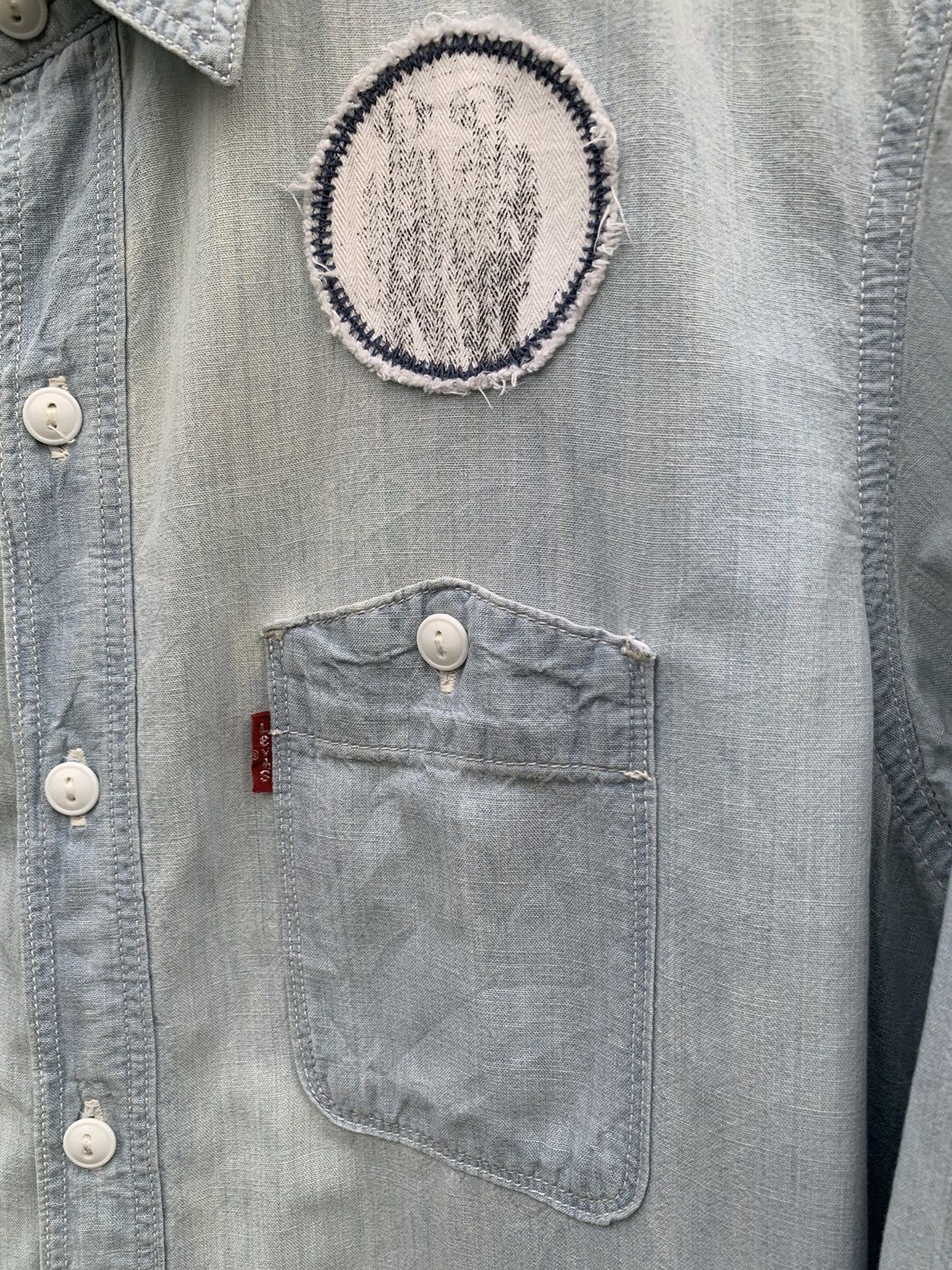 Levi's Vintage Levi’s selvedge shirt patches Size US M / EU 48-50 / 2 - 8 Thumbnail
