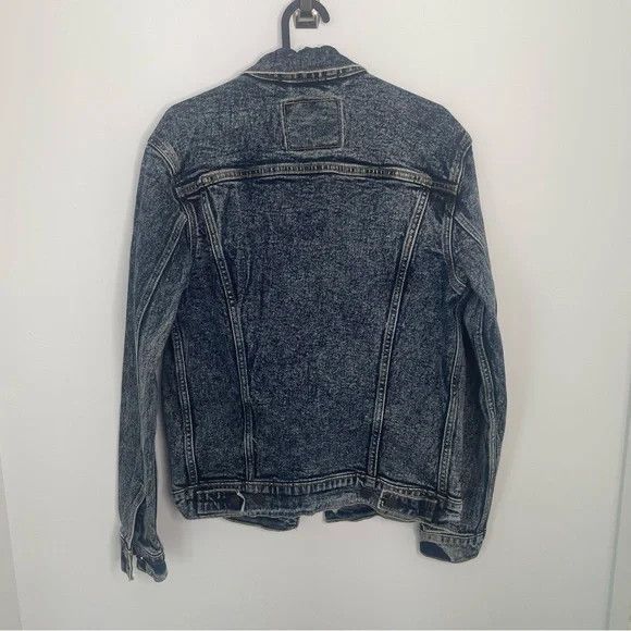 Levi's Levi's Acid Wash Denim Jean Jacket Blue S Size US S / EU 44-46 / 1 - 6 Thumbnail