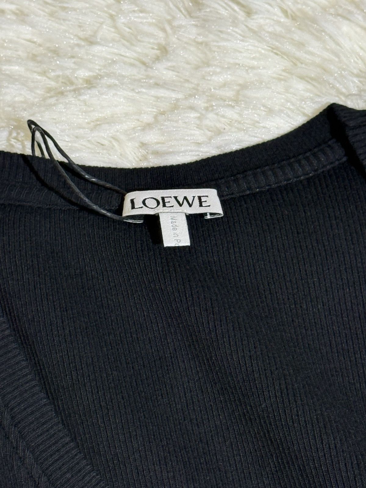 Loewe Loewe black crop top Size S / US 4 / IT 40 - 2 Thumbnail