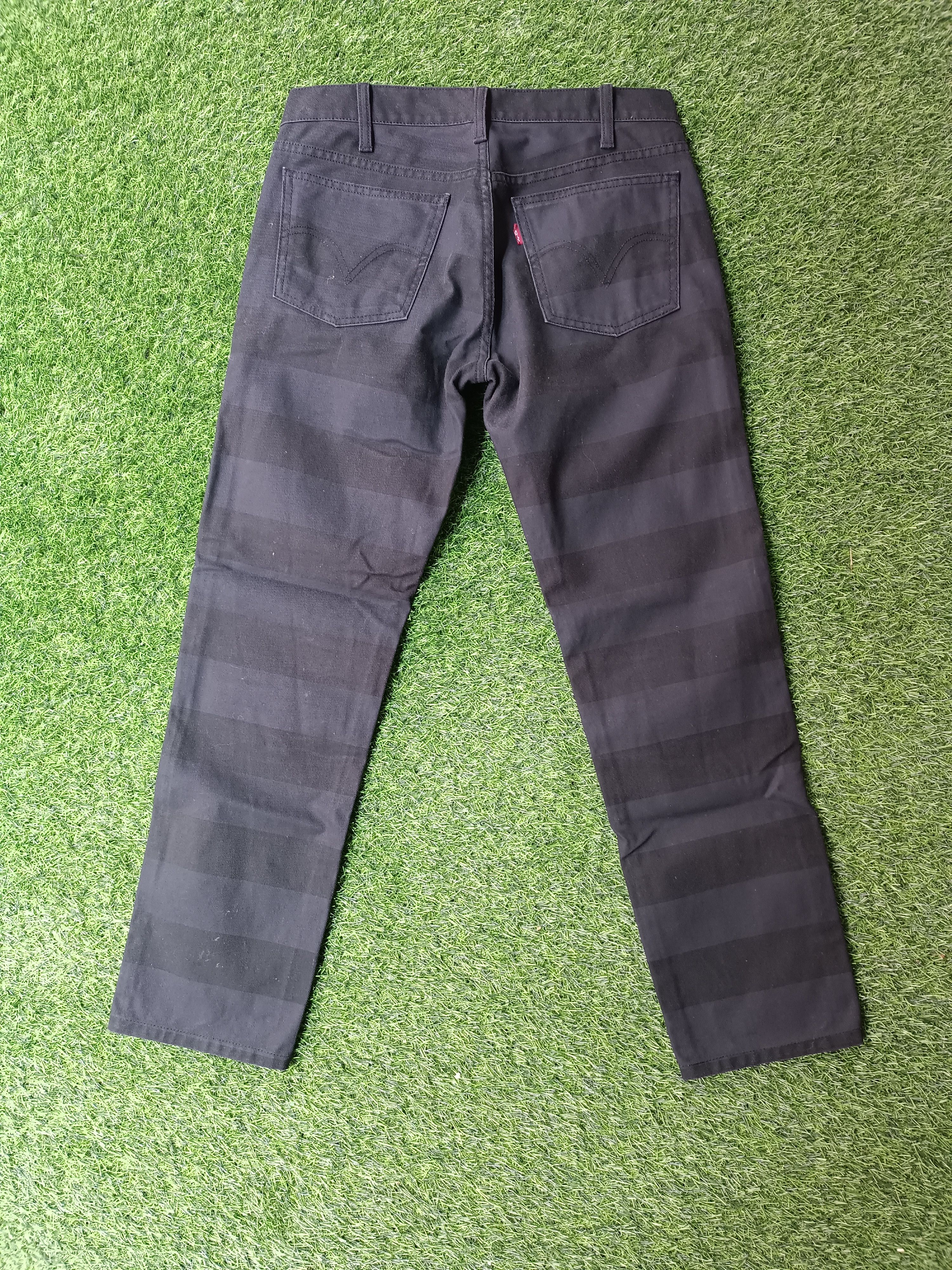 Levi's Levi's Prison Stripe Black Gray Size US 32 / EU 48 - 2 Thumbnail