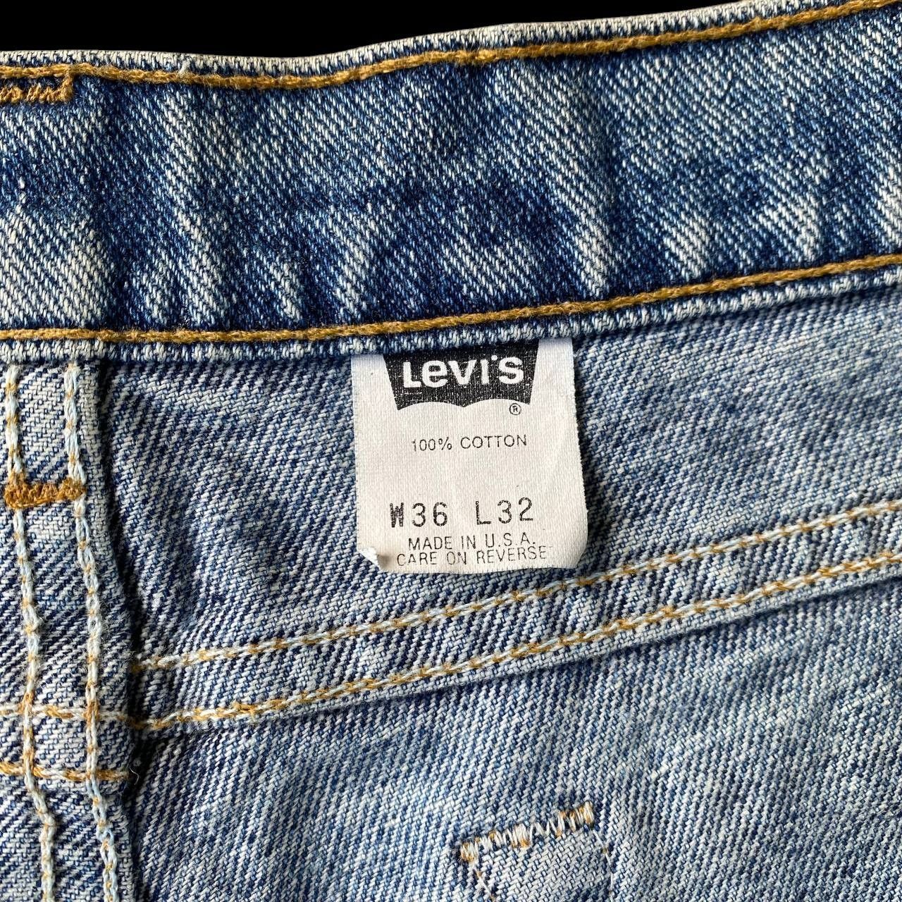 Levi's Vintage Clothing VINTAGE 1993 LEVIS 550 DIRTY MUDWASH GRUNGE JEAN USA W35X31" Size US 35 - 9 Thumbnail