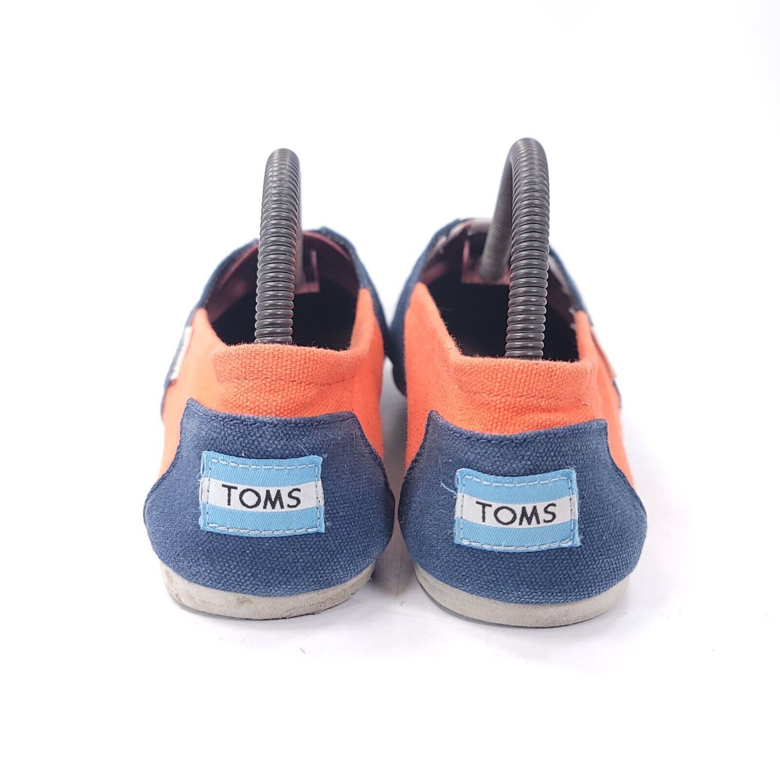 Toms Toms Round Toe Ballet Flat Womens Size 8.5 Blue Orange Size US 8.5 / IT 38.5 - 3 Thumbnail