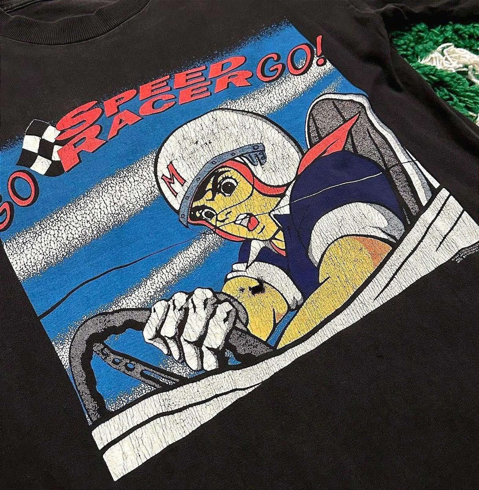Vintage 1992 Vintage Speed Racer Tee Size Medium Size US M / EU 48-50 / 2 - 2 Thumbnail