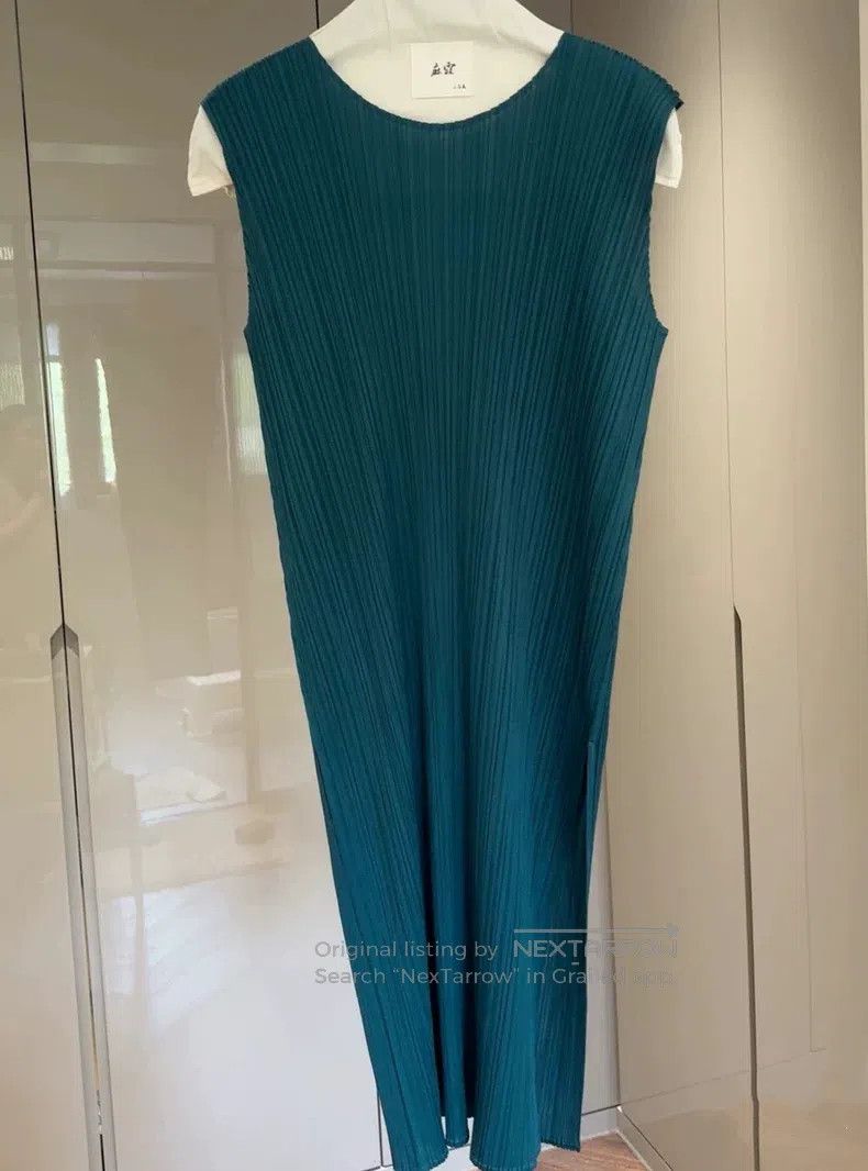 Issey Miyake Issey Miyake Blue Vest Size L / US 10 / IT 46 - 1 Thumbnail
