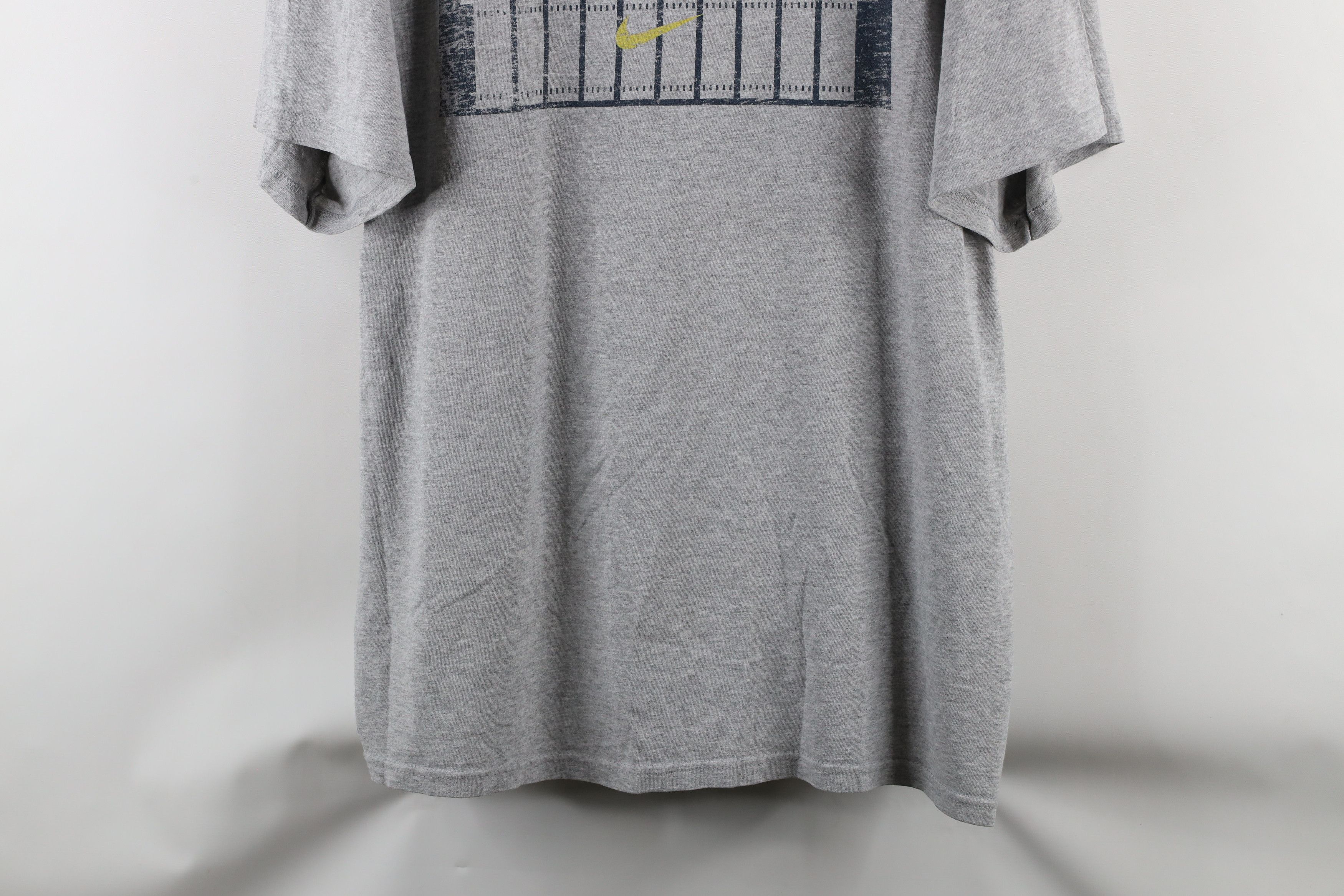 Nike × Vintage Vintage Nike Football Center Swoosh Short Sleeve T-Shirt Size US XXL / EU 58 / 5 - 3 Thumbnail