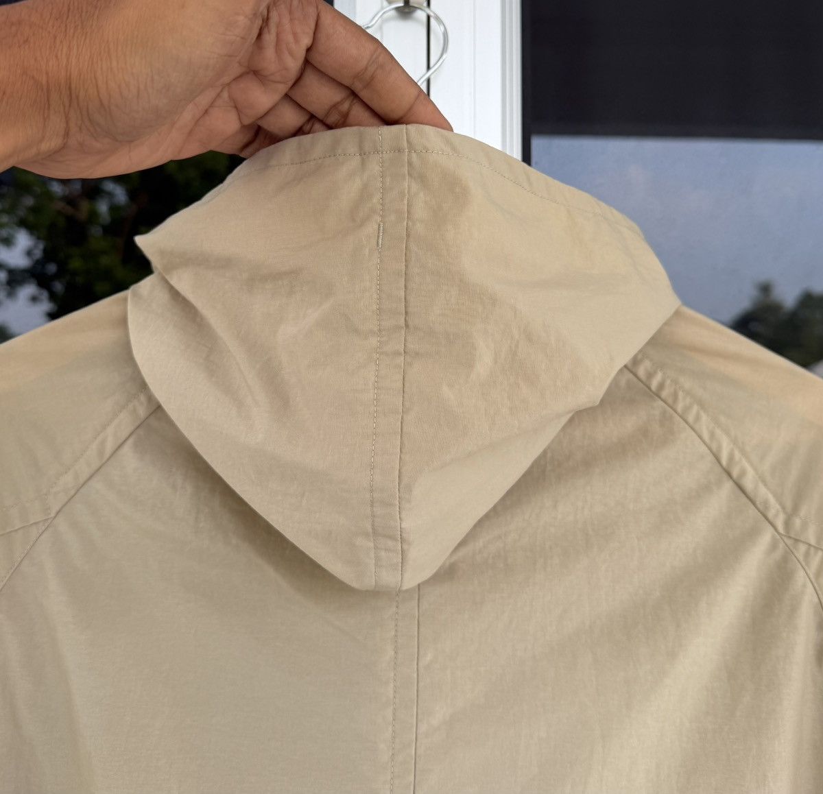 Danton Danton Hooded Coat Made in Japan Beige Workwear Jacket Size US S / EU 44-46 / 1 - 6 Thumbnail