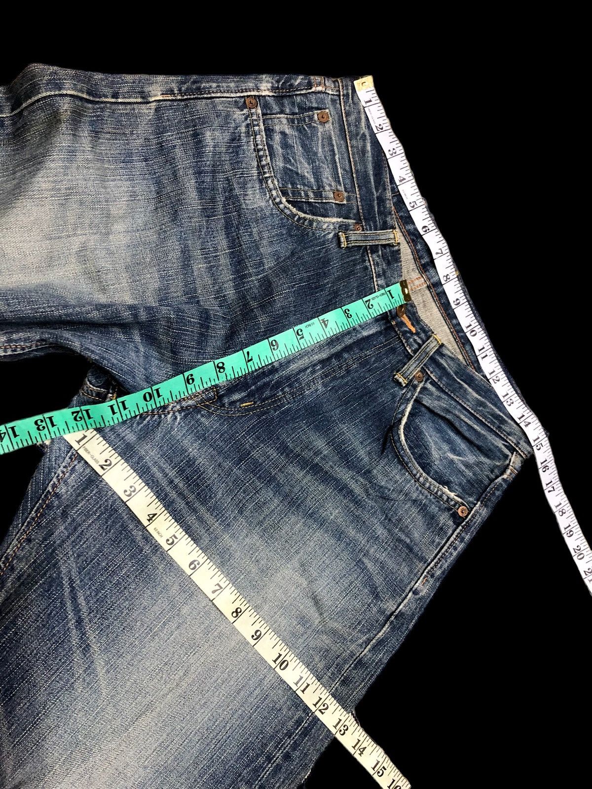 WIDE LEG BAGGY EDWIN SELVEDGE DENIM