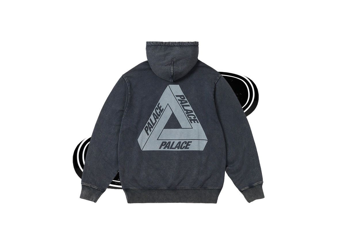 Palace Palace Washed Out Tri-ferg Hood Navy Size L Size US L / EU 52-54 / 3 - 2 Thumbnail