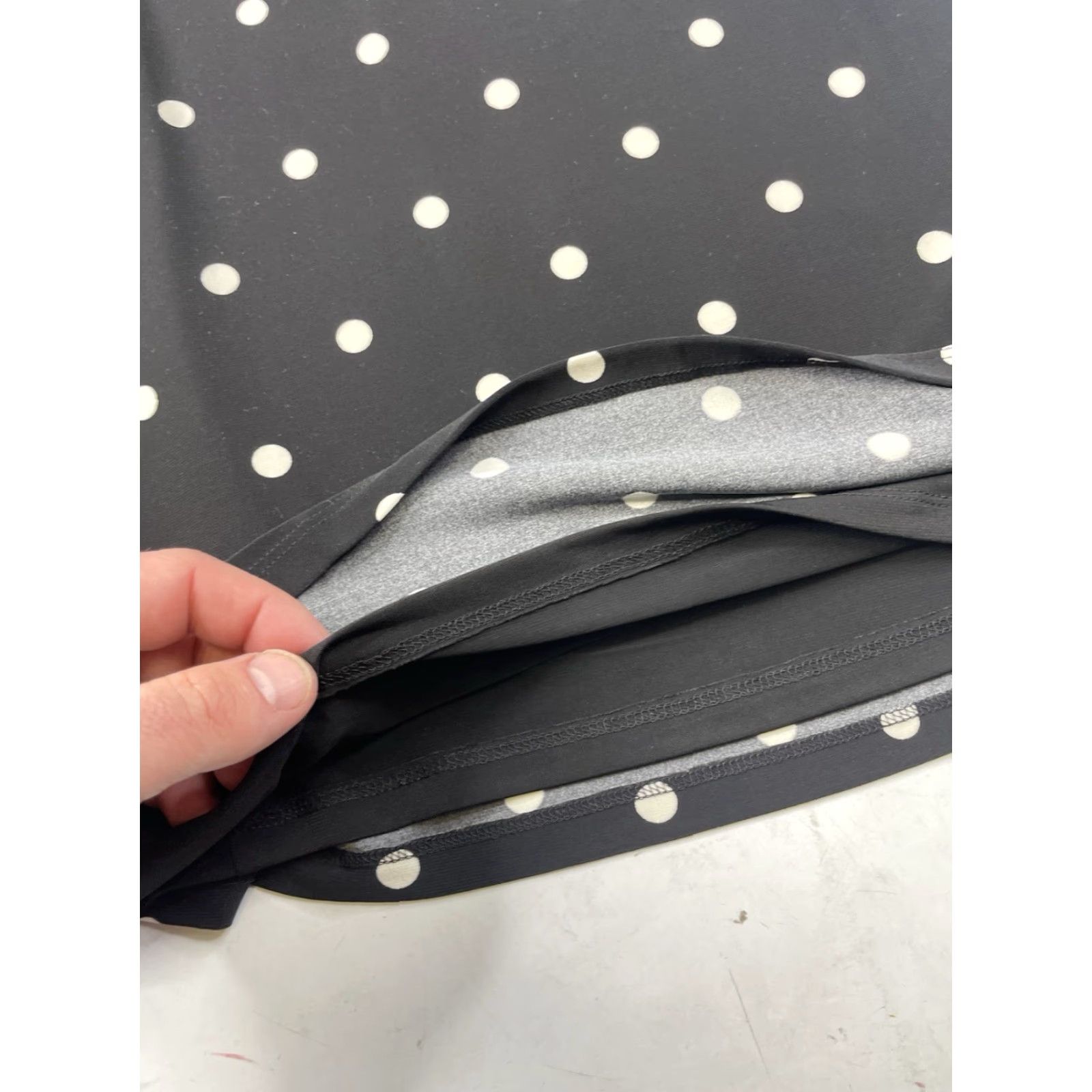 Ralph Lauren Lauren Ralph Lauren Women’s Black Collared Polka Dot Dress NWT Size 16 Petite Size XXL / US 16-18 / IT 52-54 - 7 Thumbnail