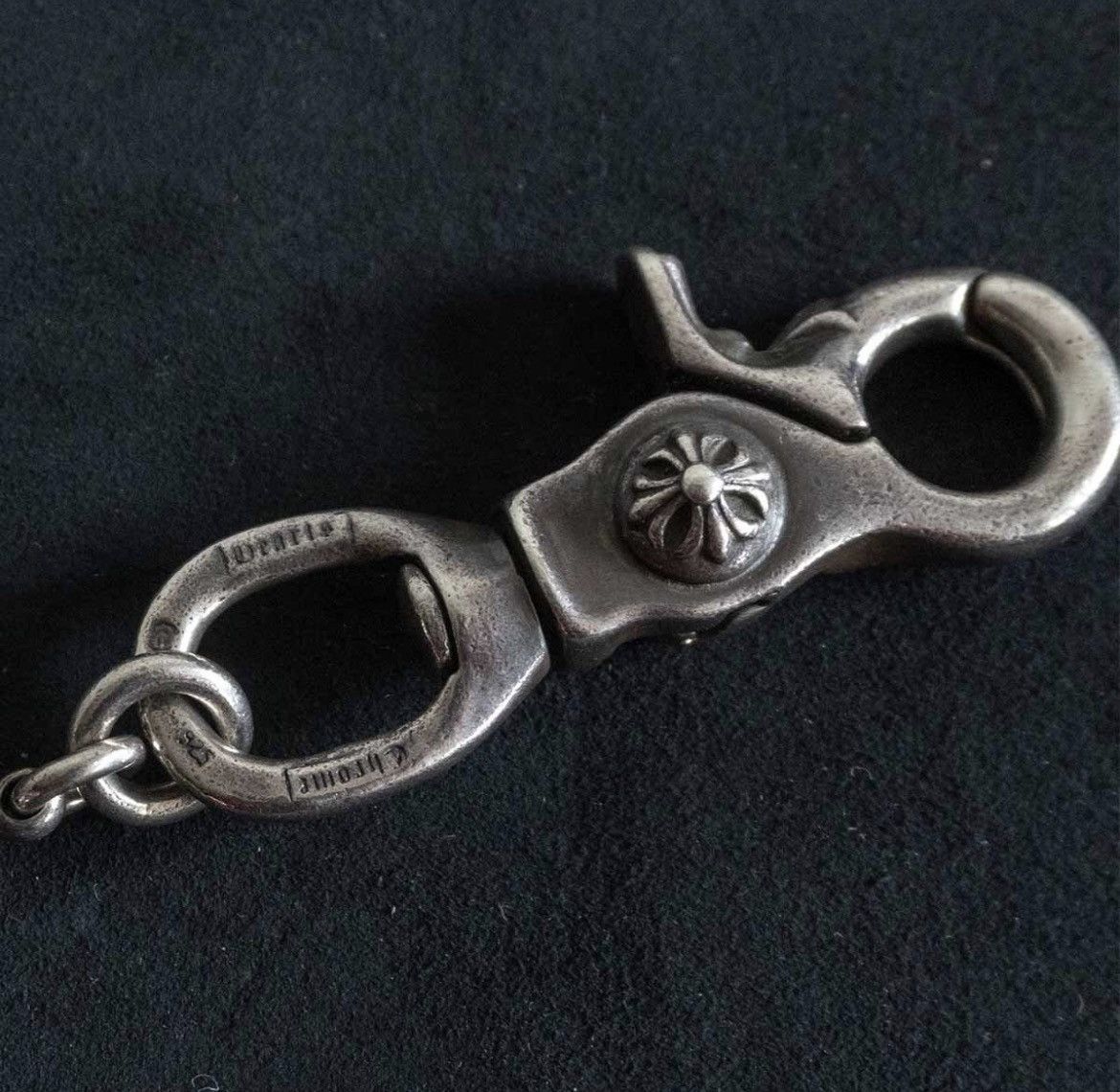 Chrome Hearts Chrome Hearts Cross Ball 1 Clip Short Wallet Chain Size ONE SIZE - 3 Thumbnail