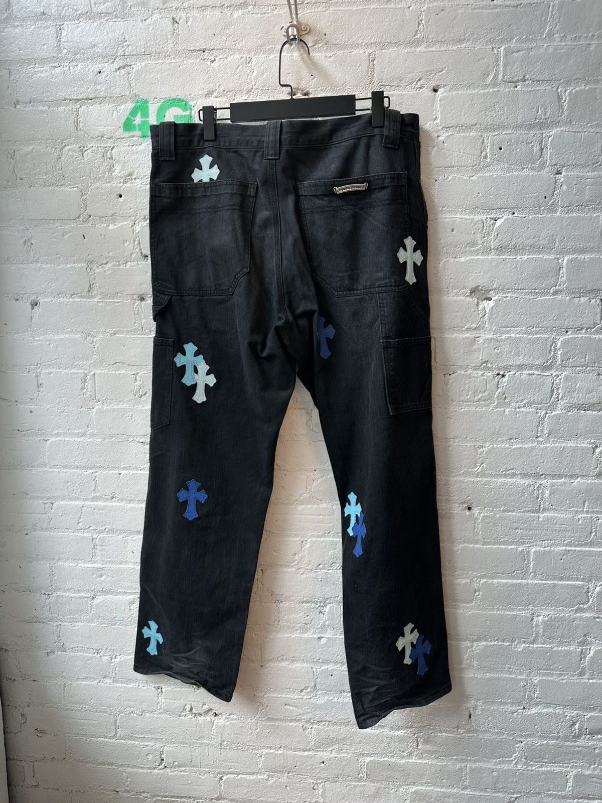 Chrome Hearts CHROME HEARTS CROSS PATCHED CARPENTERS Size US 34 / EU 50 - 5 Thumbnail