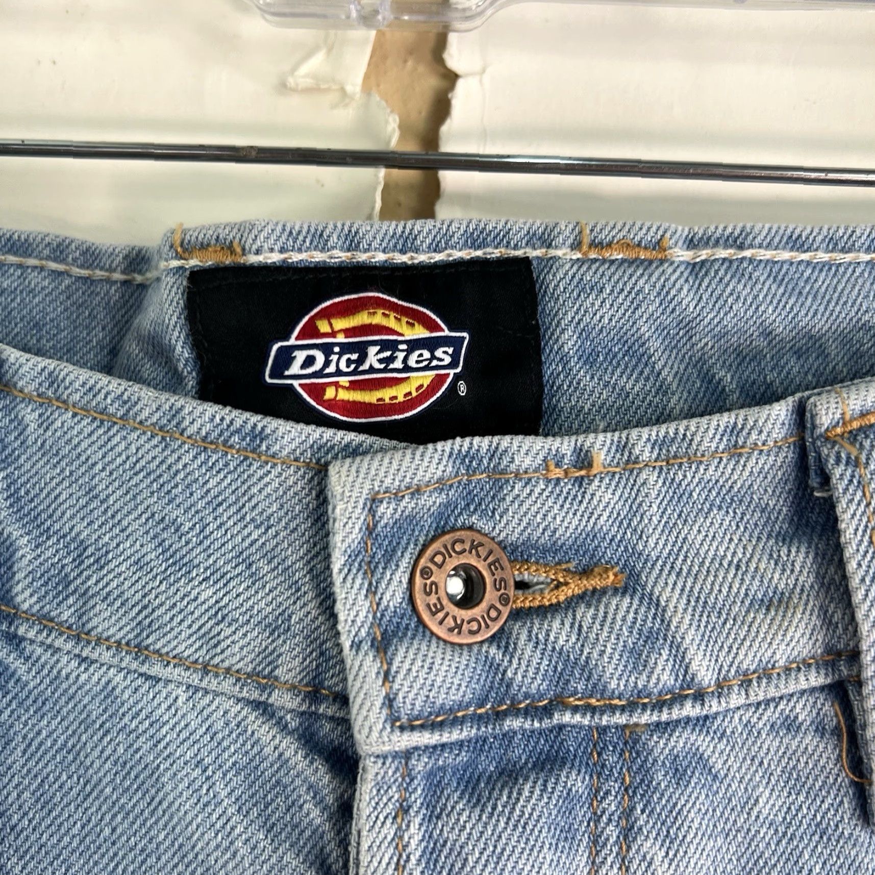 Dickies Dickies Jeans Mom Denim Women’s 12 Blue 32X32 Button Fly Relaxed High Rise 5-Pocket NWT Vintage No Size 34" / US 12 / IT 48 - 6 Thumbnail