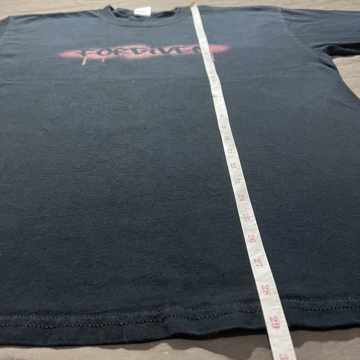 Vintage Vintage Y2K FORGIVEN God Jesus Bible Holy Tee XL Graphic Size US XL / EU 56 / 4 - 7 Thumbnail