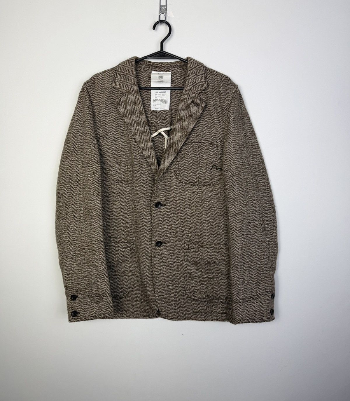 Evisu Rare Evisu Wool Jacket Small Logo 80% Wool 20% Nylon Size US L / EU 52-54 / 3 - 1 Thumbnail