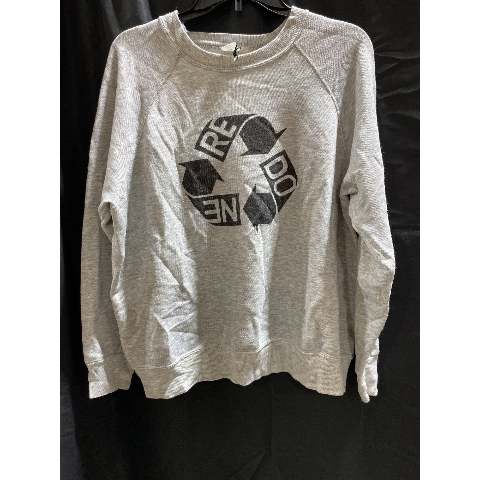 NWT RE/DONE UPCYCLED SWEATSHIRT REDONE RECYLE SMALL