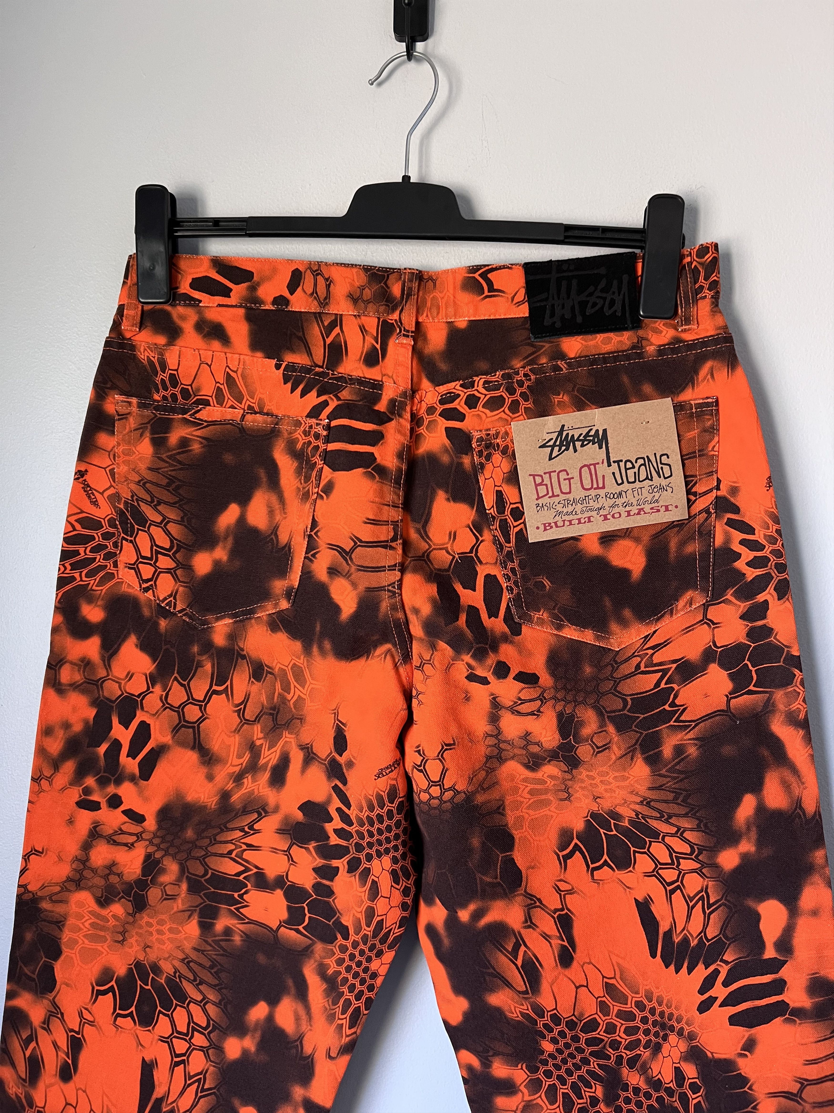 Stussy Stussy Big Ol Jeans in Inferno Kryptek Camo Size US 32 / EU 48 - 6 Thumbnail