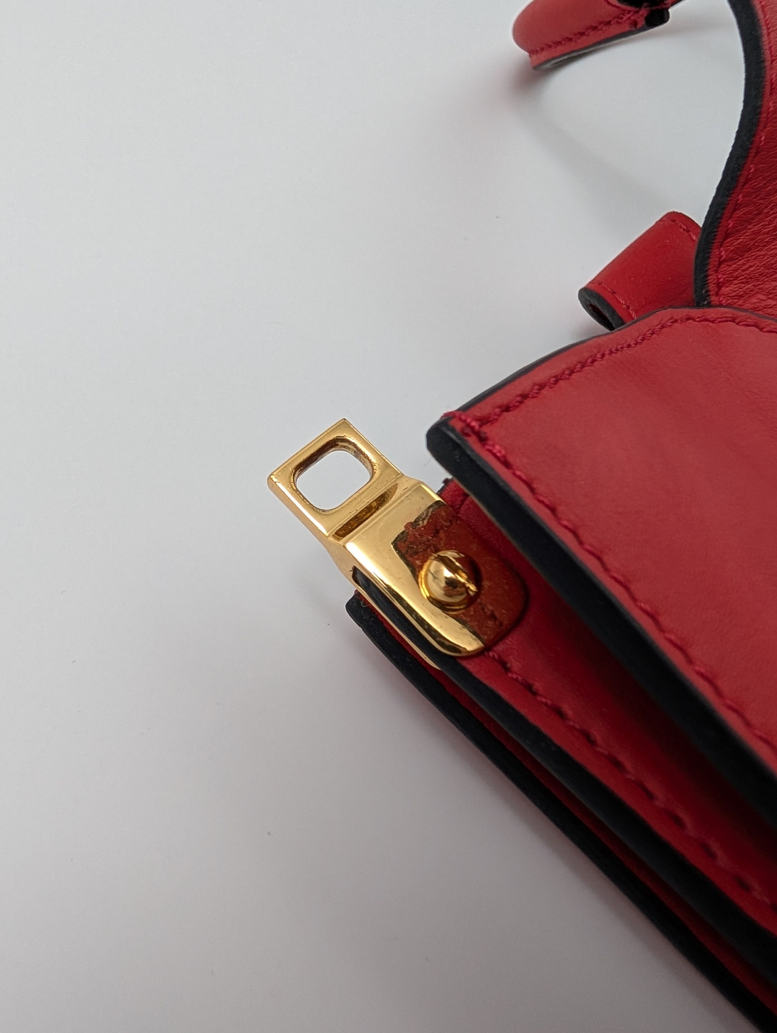 Marni Marni Red Leather Handbag With Shoulder Strap Size ONE SIZE - 7 Thumbnail