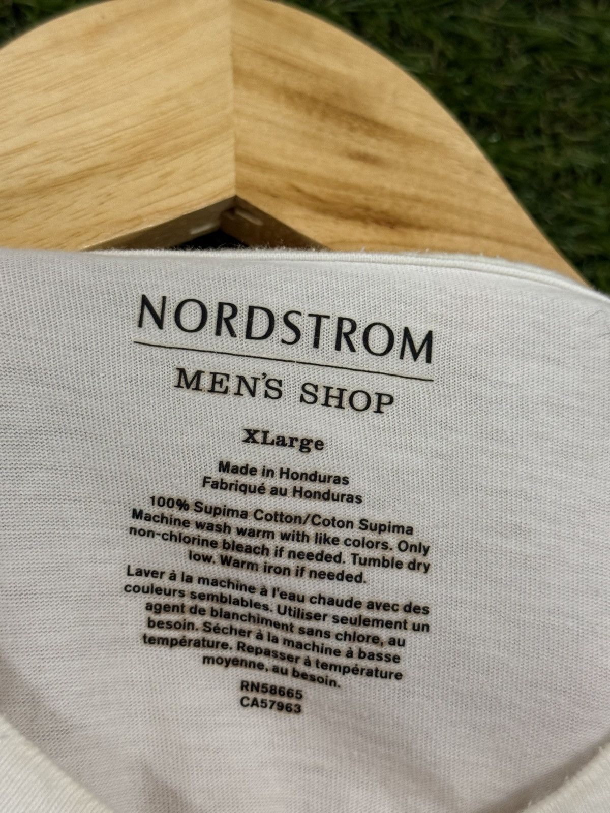 Nordstrom Nordstrom Plain Blank Heavyweight Cotton Luxury Tee XL Size US XL / EU 56 / 4 - 3 Thumbnail