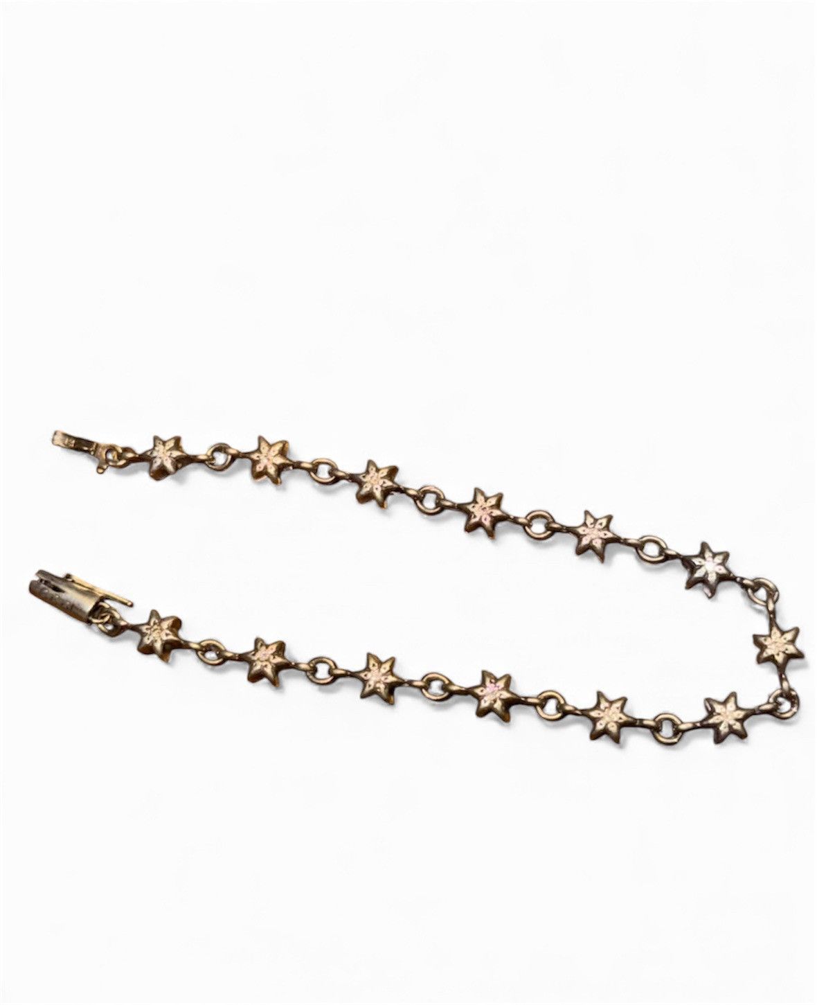 Chrome Hearts Chrome Hearts Tiny Star Diamond 13link Bracelet Size ONE SIZE - 1 Thumbnail