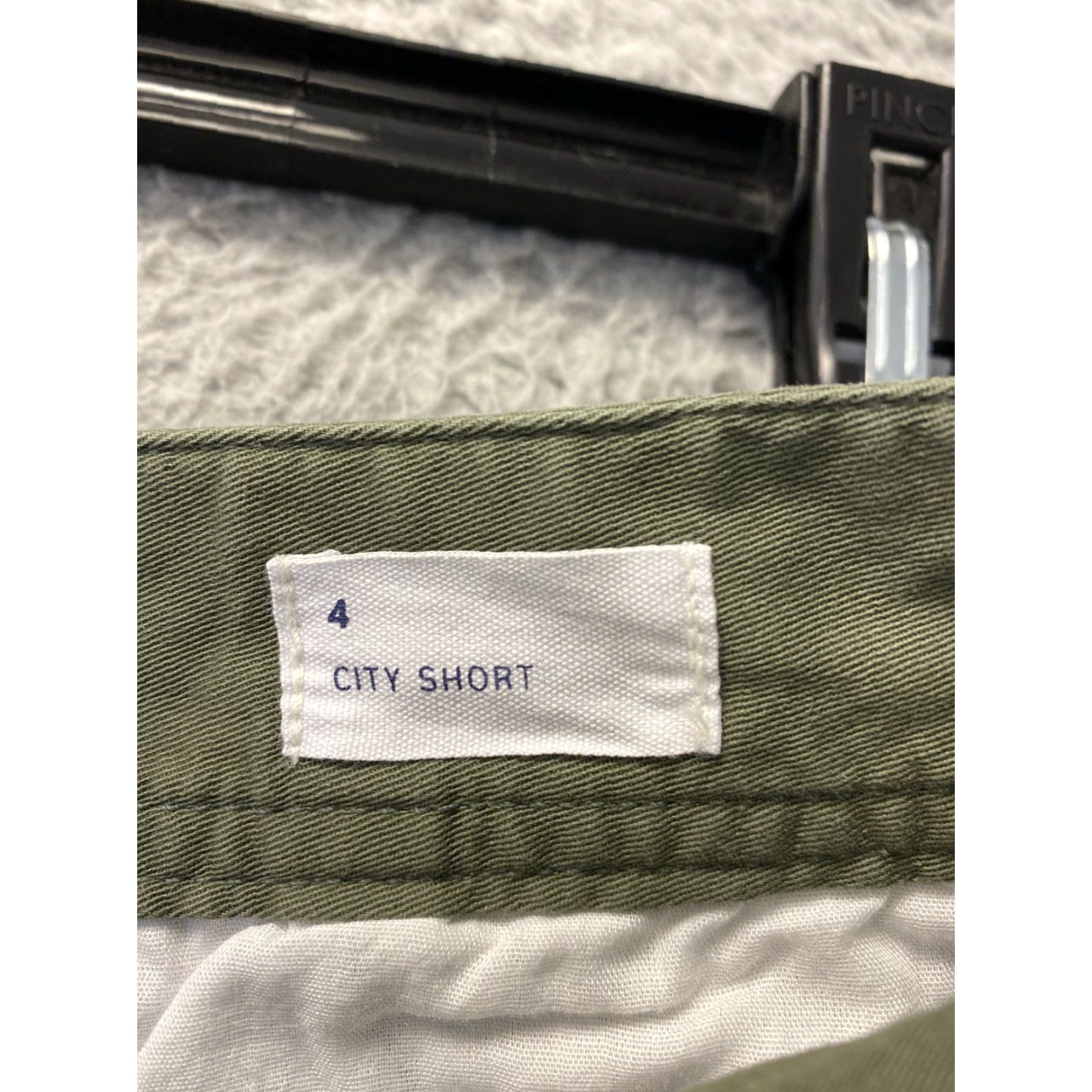 Gap Gap Chino Shorts Women 4 Green High Rise Casual Preppy Summer Size 27" / US 4 / IT 40 - 8 Thumbnail
