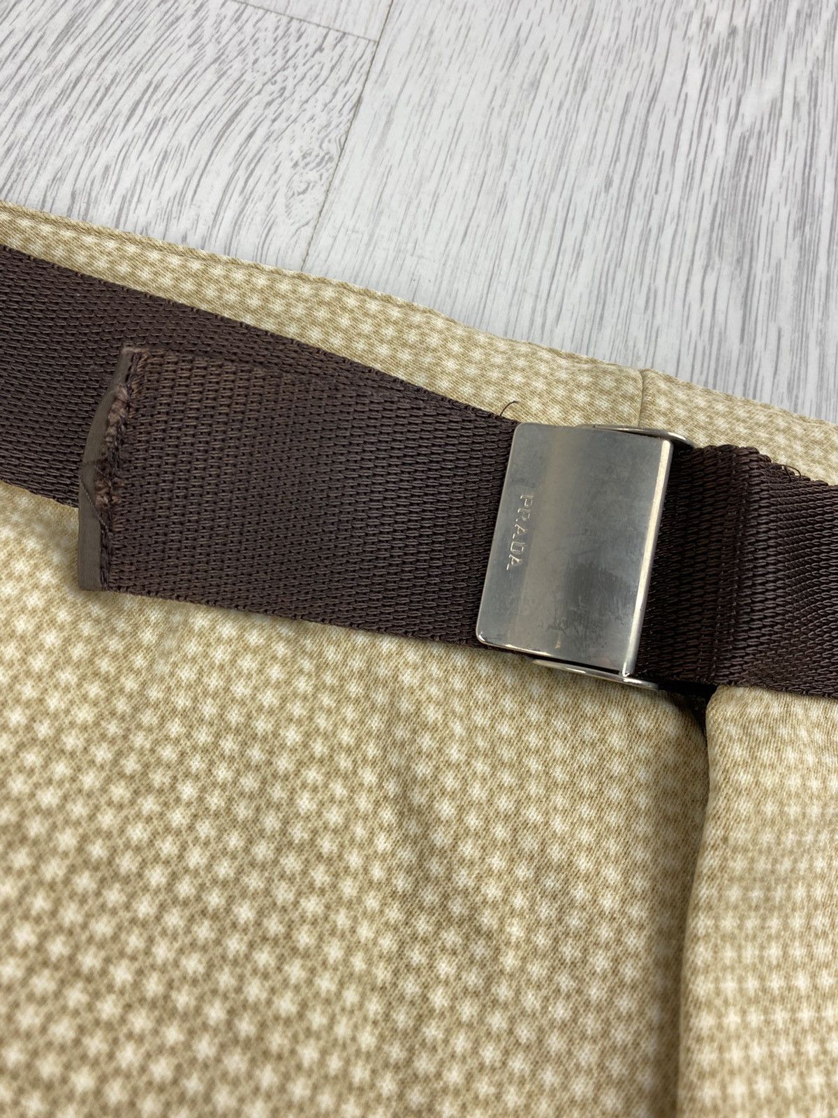 Prada Vintage Prada Belt Pants Size 54 like Gucci Helmut Lang Size US 36 / EU 52 - 4 Thumbnail