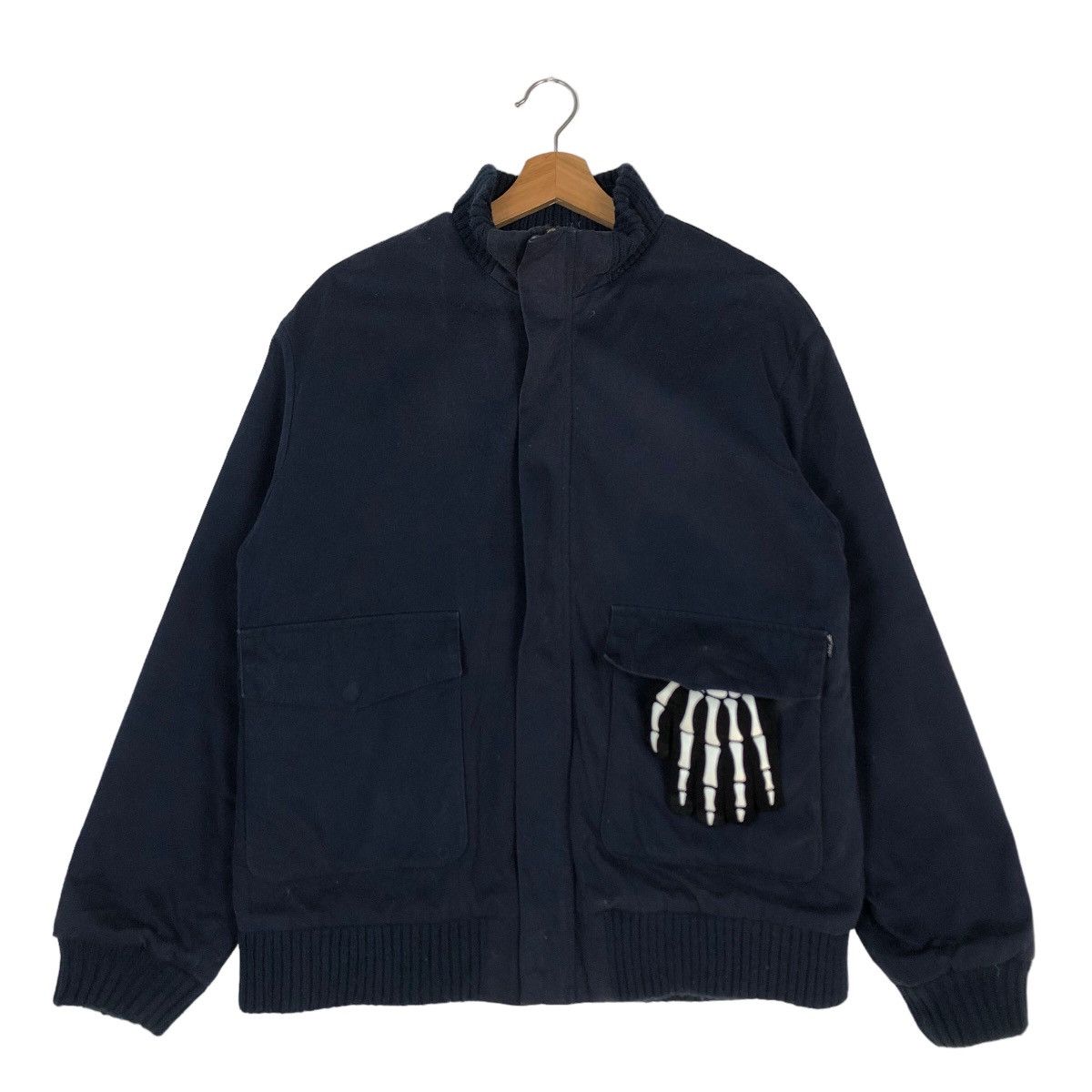 Japanese Brand 🔥90’s SILAS VINTAGE BOMBER JACKET WOOL ISSEY MIYAK JAPAN Size US L / EU 52-54 / 3 - 2 Thumbnail