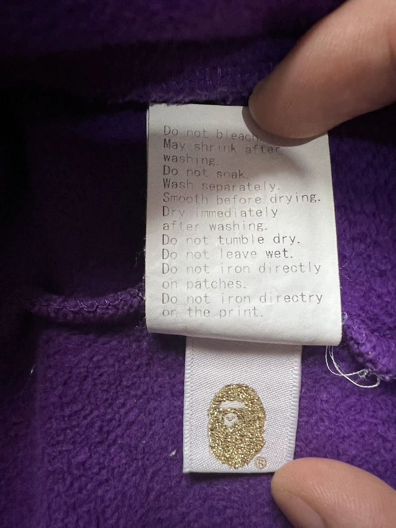 Bape BAPE Purple Shark Hooded Jacket-2508 Size US M / EU 48-50 / 2 - 8 Thumbnail