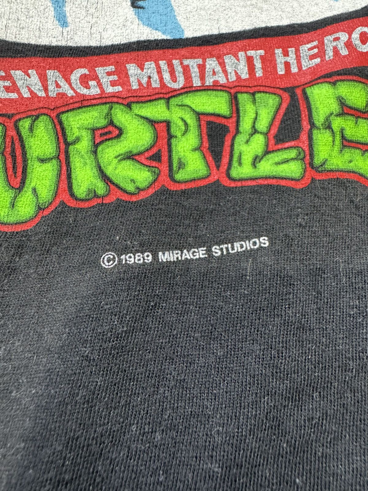 Vintage Vintage 1989 Teenage Mutant Ninja Turtles Hero Size US XL / EU 56 / 4 - 3 Thumbnail
