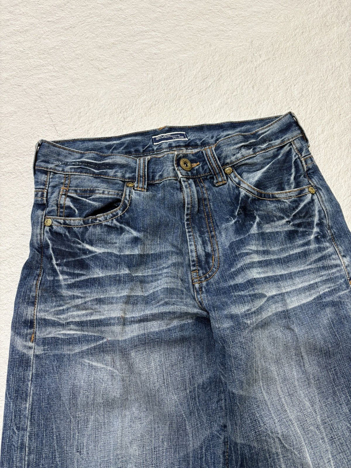 Hysteric Glamour 2000s villand japan swarovski studet punk Denim Y2k style Size US 31 - 5 Thumbnail