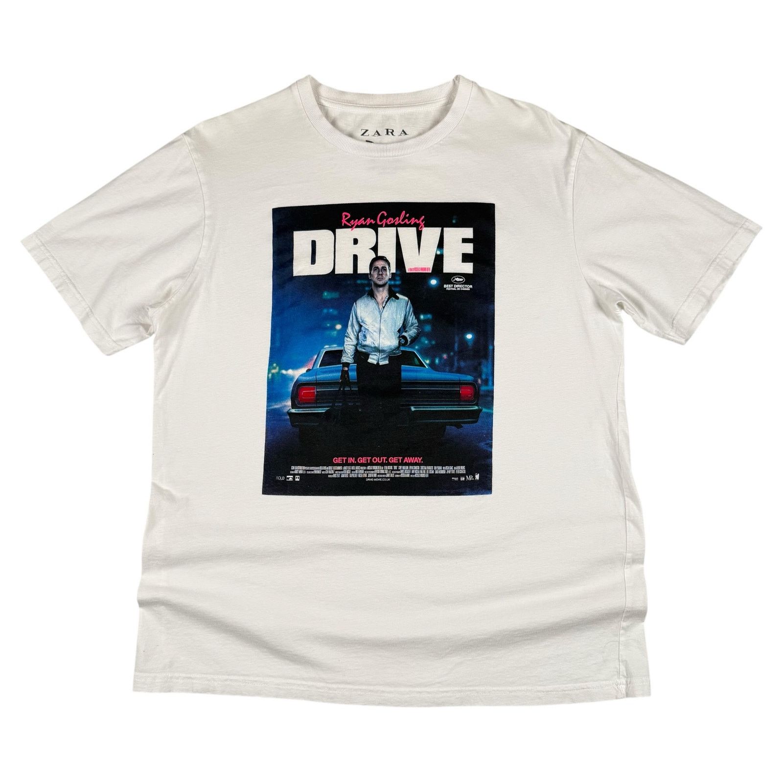 Vintage × Zara Vintage Zara Drive Ryan Gosling Official Movie Promo T-shirt Size US L / EU 52-54 / 3 - 2 Thumbnail