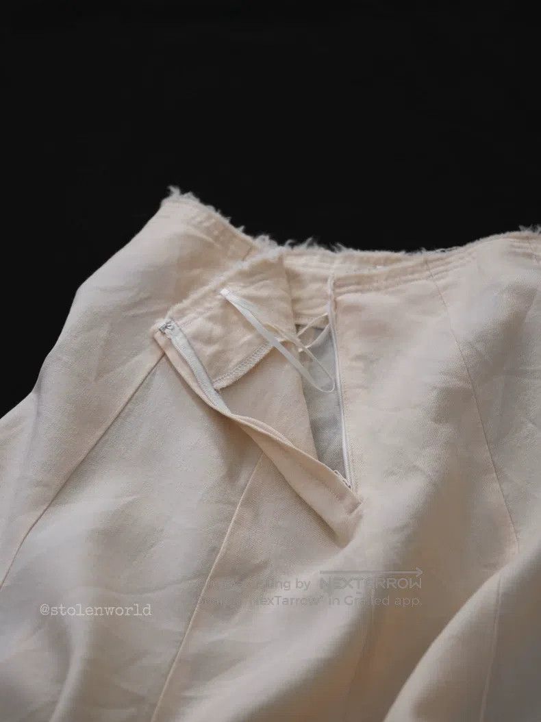 Comme des Garcons Comme des Garcons size XS Ripped Edge Umbrella Skirt Size 23" - 5 Thumbnail