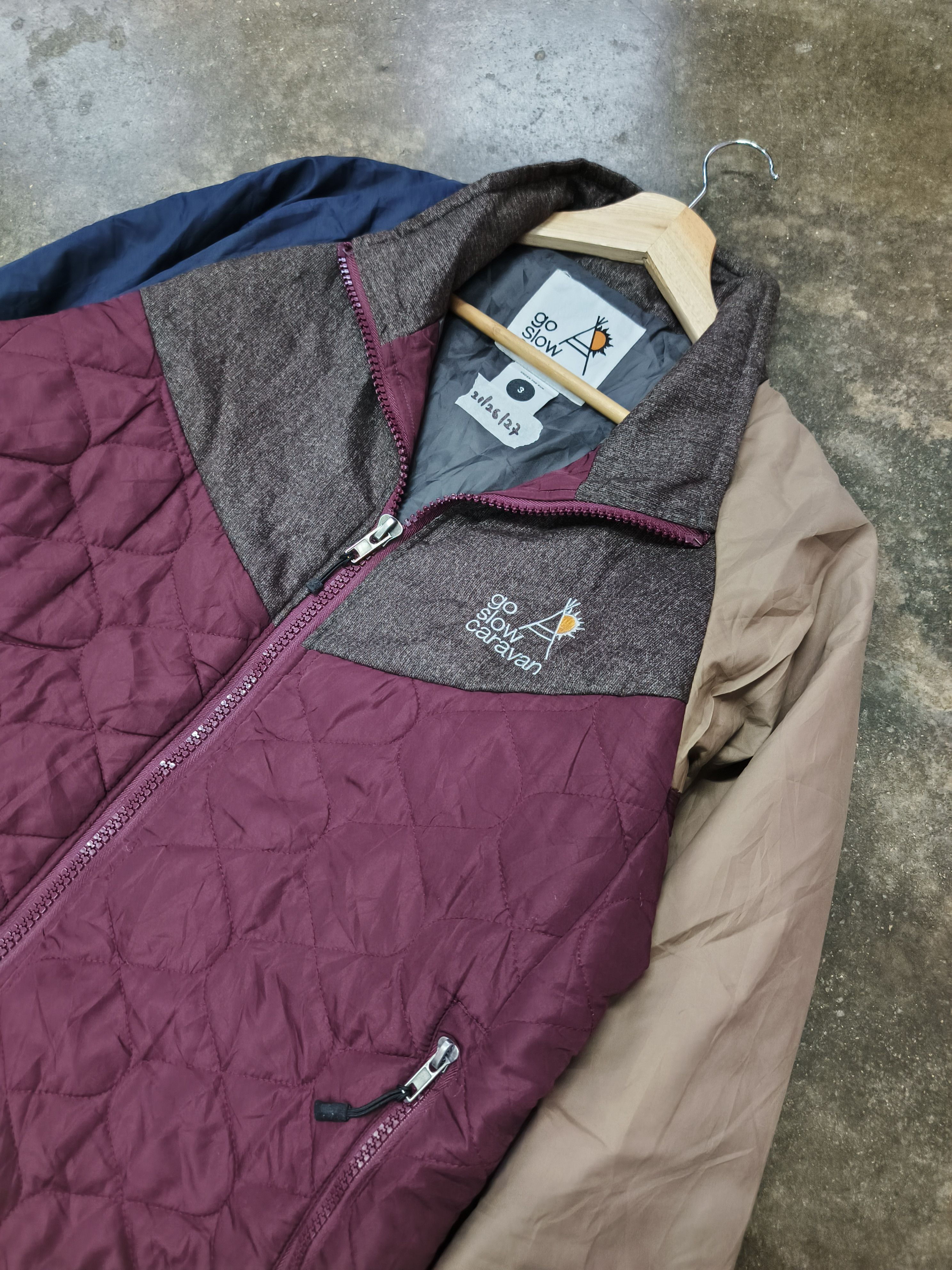 go slow caravan GO SLOW CARAVAN MULTICOLOR QUITTED JACKET Size US S / EU 44-46 / 1 - 4 Thumbnail