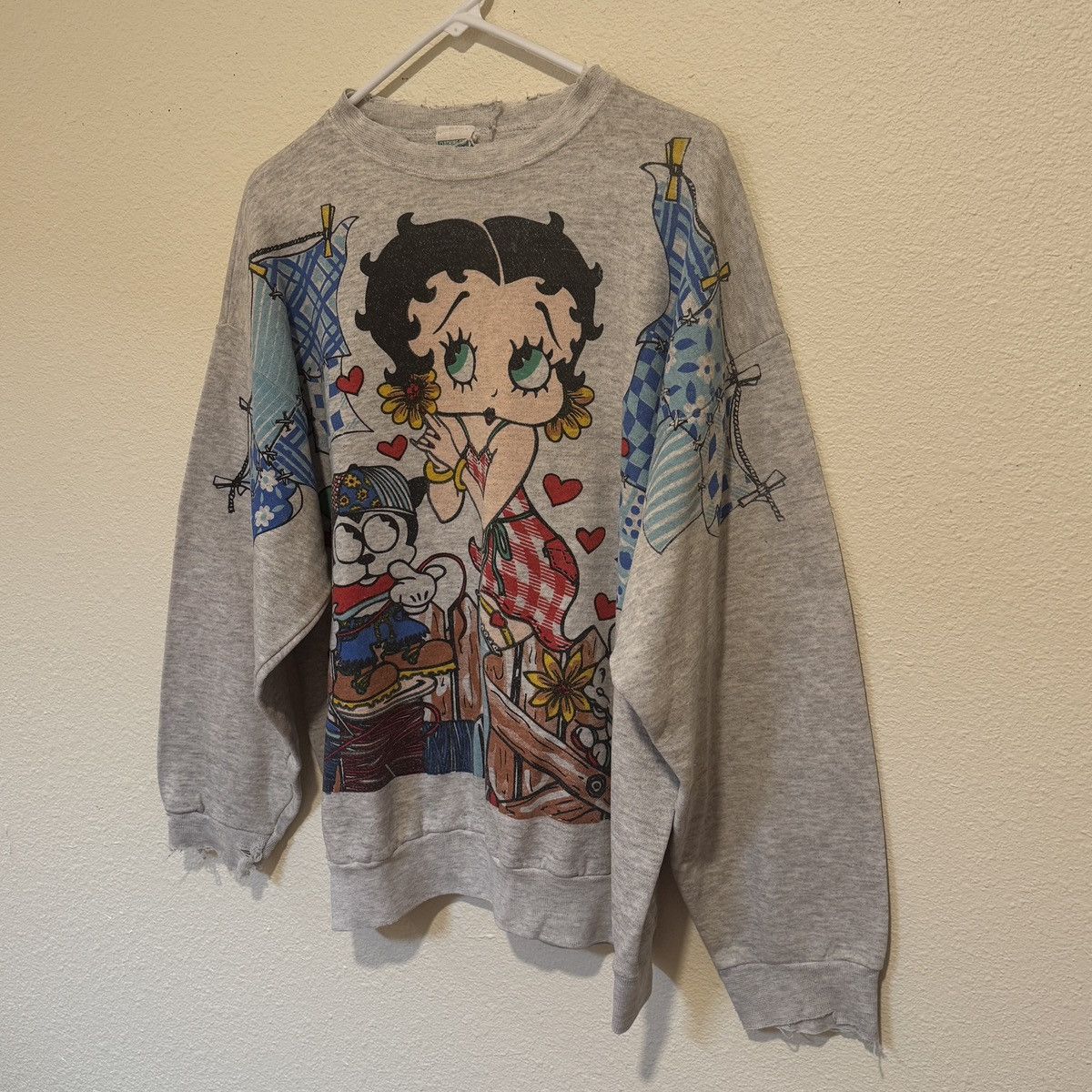 Vintage Holy Grail, 1994 Vintage Betty Boop Crewneck, Size L Size US L / EU 52-54 / 3 - 1 Thumbnail