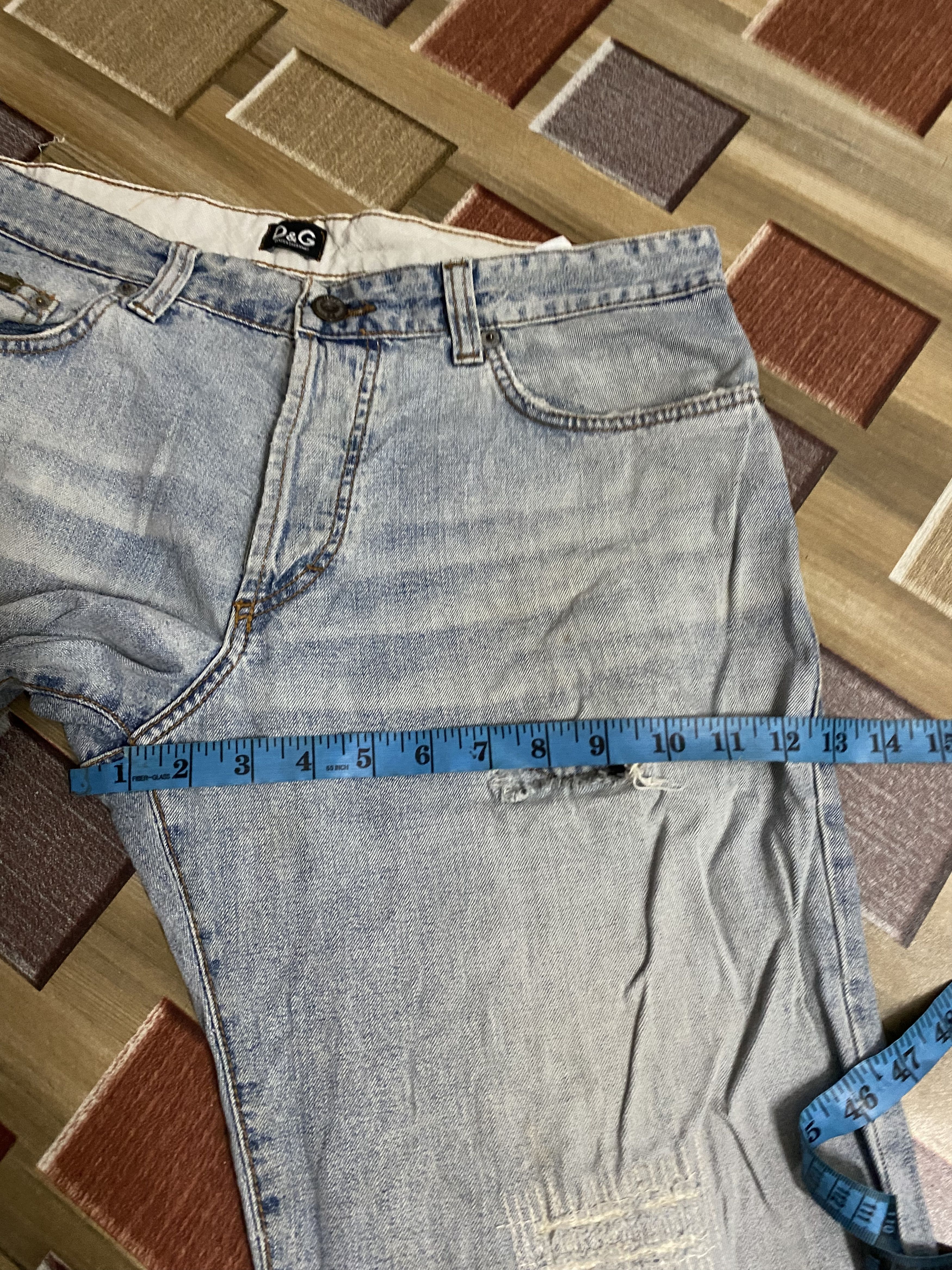Dolce & Gabbana Vintage DOLCE & GABBANA distressed denim Size US 34 / EU 50 - 15 Thumbnail