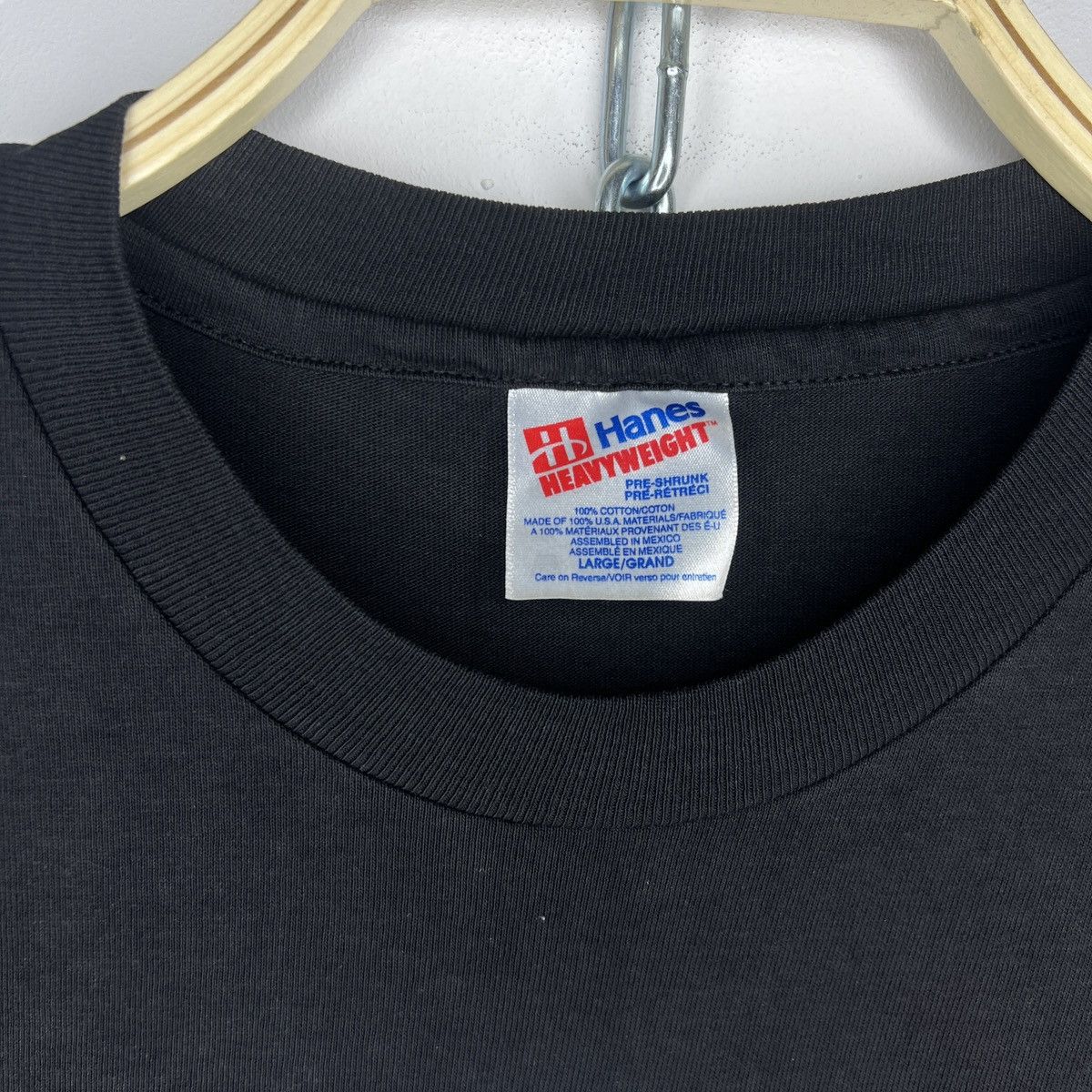 Hanes × Vintage Vintage Phantom Of The Opera T Shirt 80s 90s Tee Black Print Size US L / EU 52-54 / 3 - 5 Thumbnail