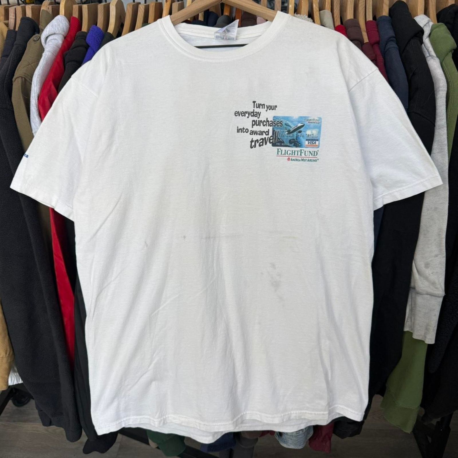 Other Vintage Y2K Visa Credit Promo T-Shirt Size US XL / EU 56 / 4 - 1 Thumbnail