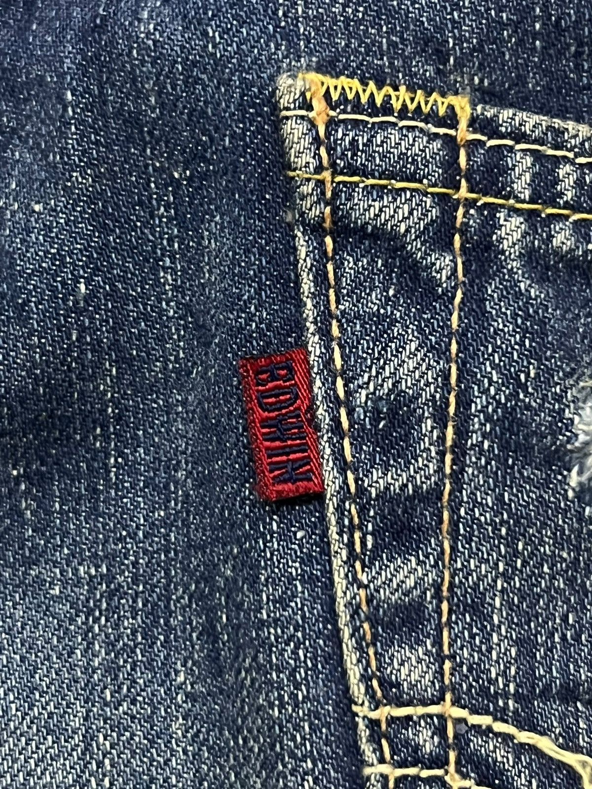 Edwin Vintage Edwin 503R Japan - Faded Wash, Distressed Denim Size US 34 / EU 50 - 12 Thumbnail