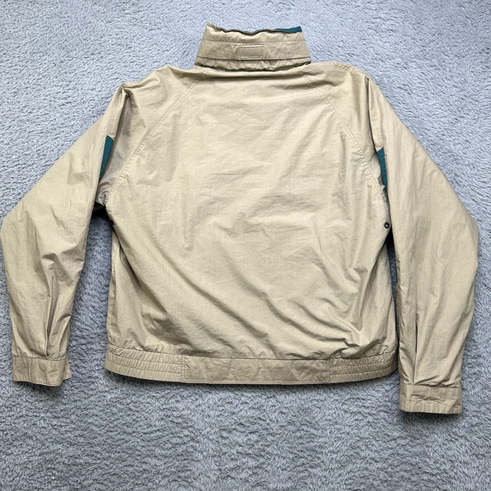 McGregor VINTAGE McGregor Jacket Mens L Tan Full Zip Lightweight Quilted Pockets 90s Theme Size US L / EU 52-54 / 3 - 2 Thumbnail