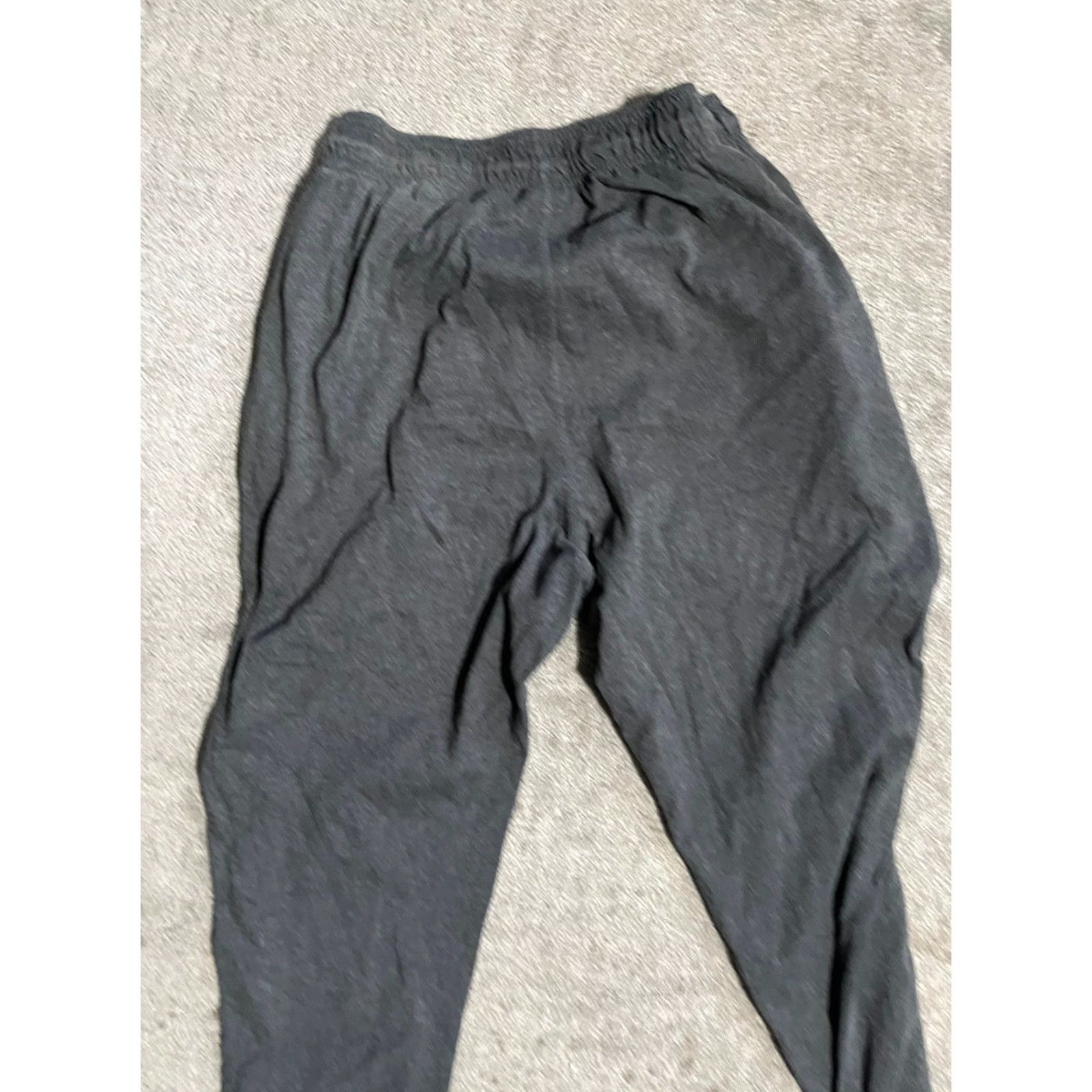 Champion Champion Sweatpants Men’s M Authentic Straight Pocket Logo Gray Cotton Solid Size US 31 - 4 Thumbnail