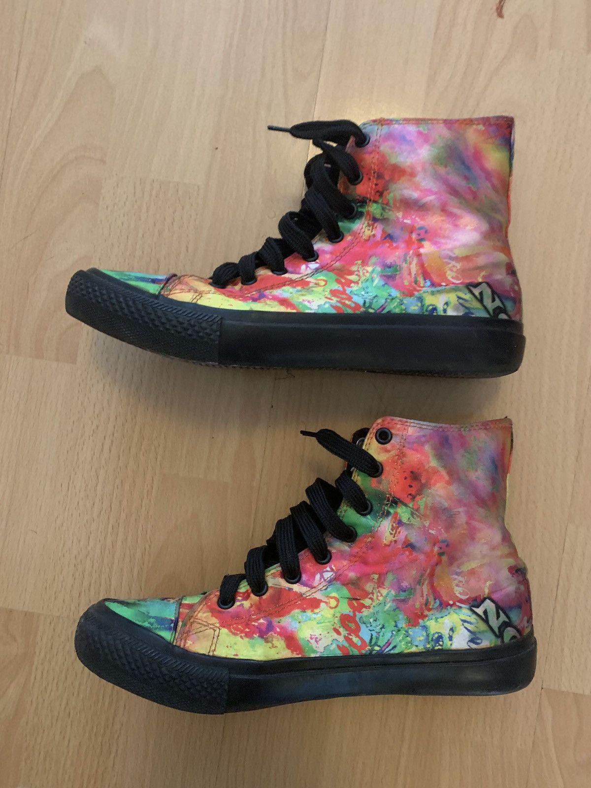Yohji Yamamoto Yamamoto Buddha high top sneakers Size US 7.5 / IT 37.5 - 2 Thumbnail