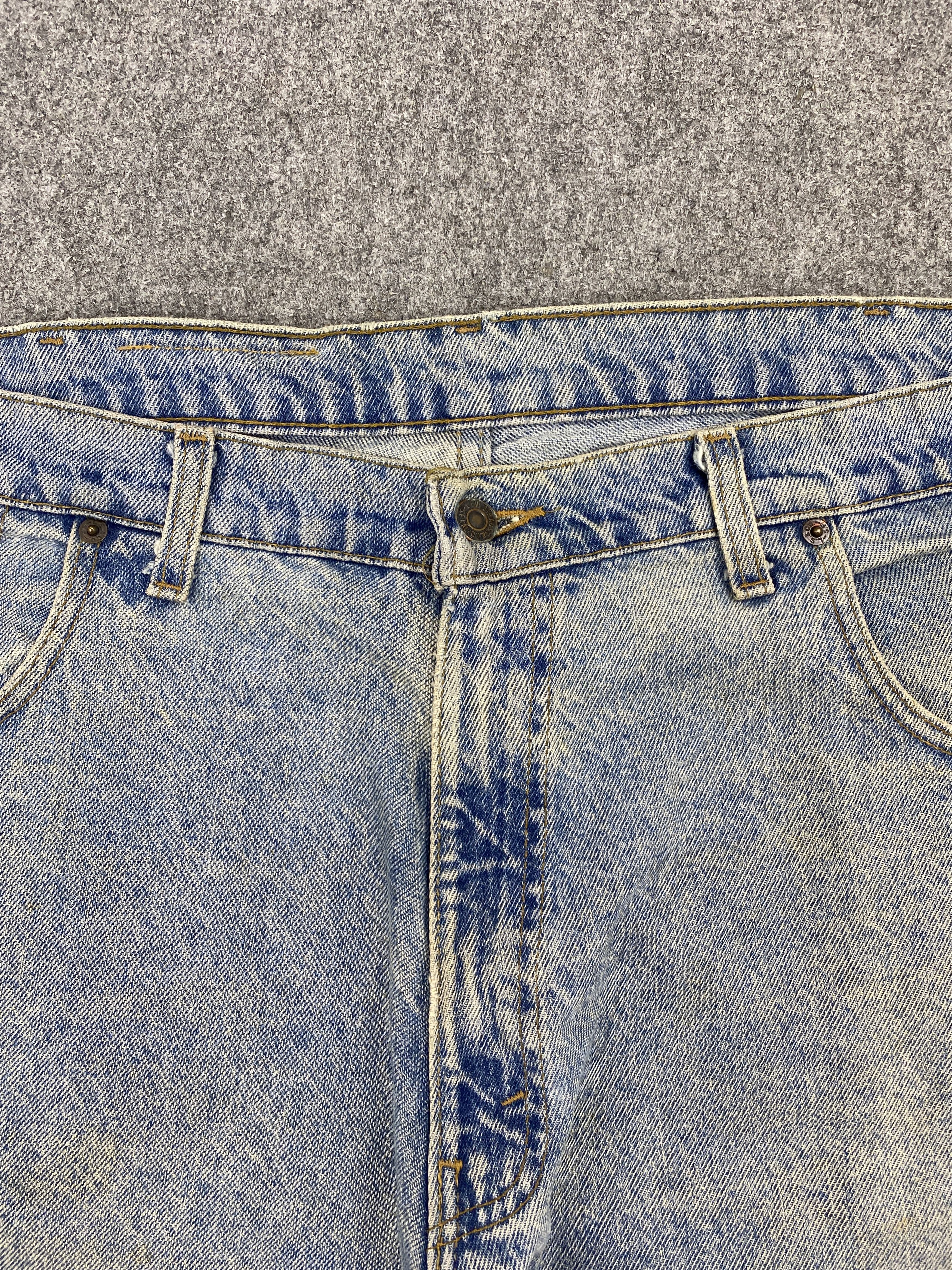 Levi's Vintage 90s Levis 545 Faded Blue Jeans S0038 Size US 39 - 12 Thumbnail