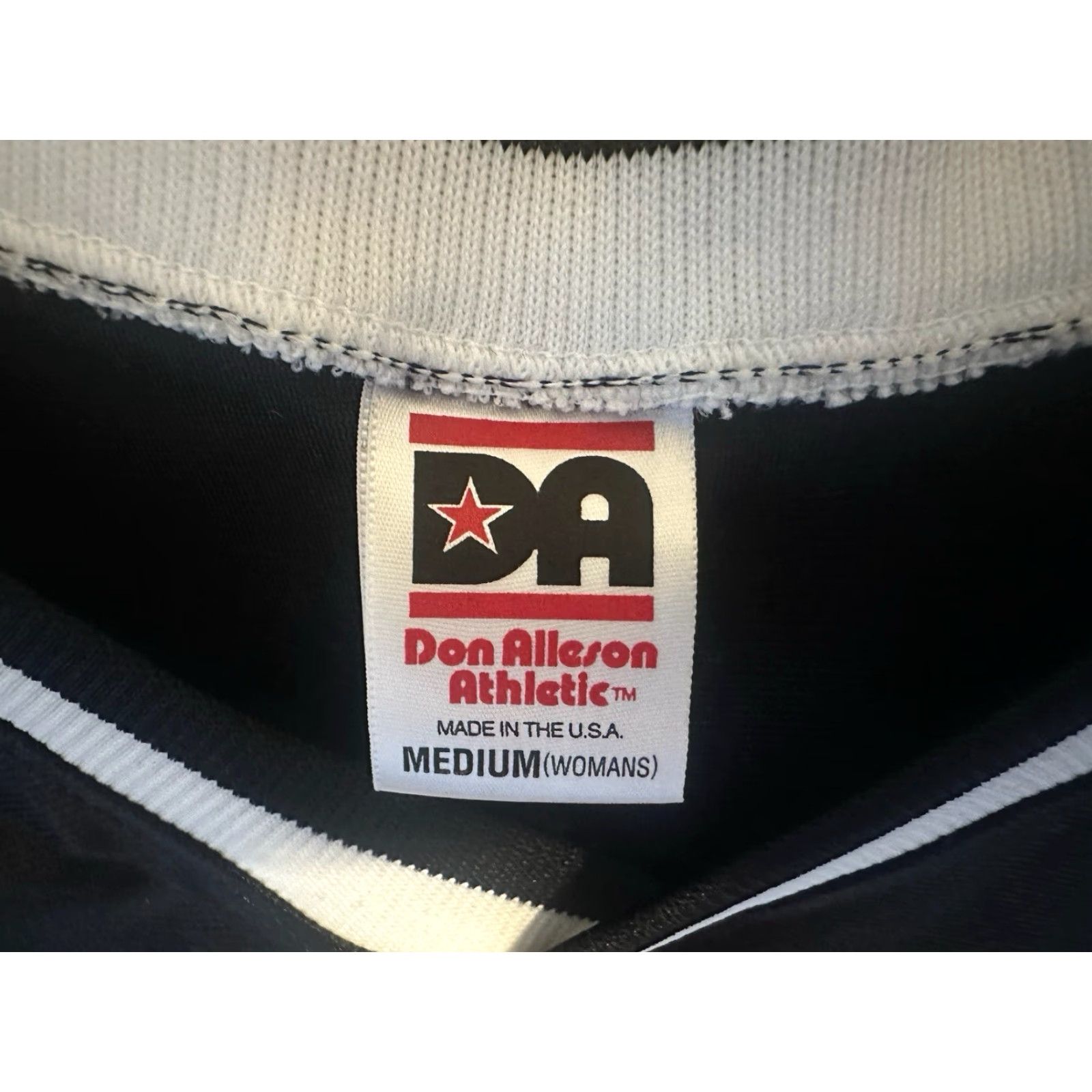 Vintage VINTAGE Don Alleson Dazzle Basketball Jersey Womens Tank M Black NWOT 90s USA Size M / US 6-8 / IT 42-44 - 2 Thumbnail