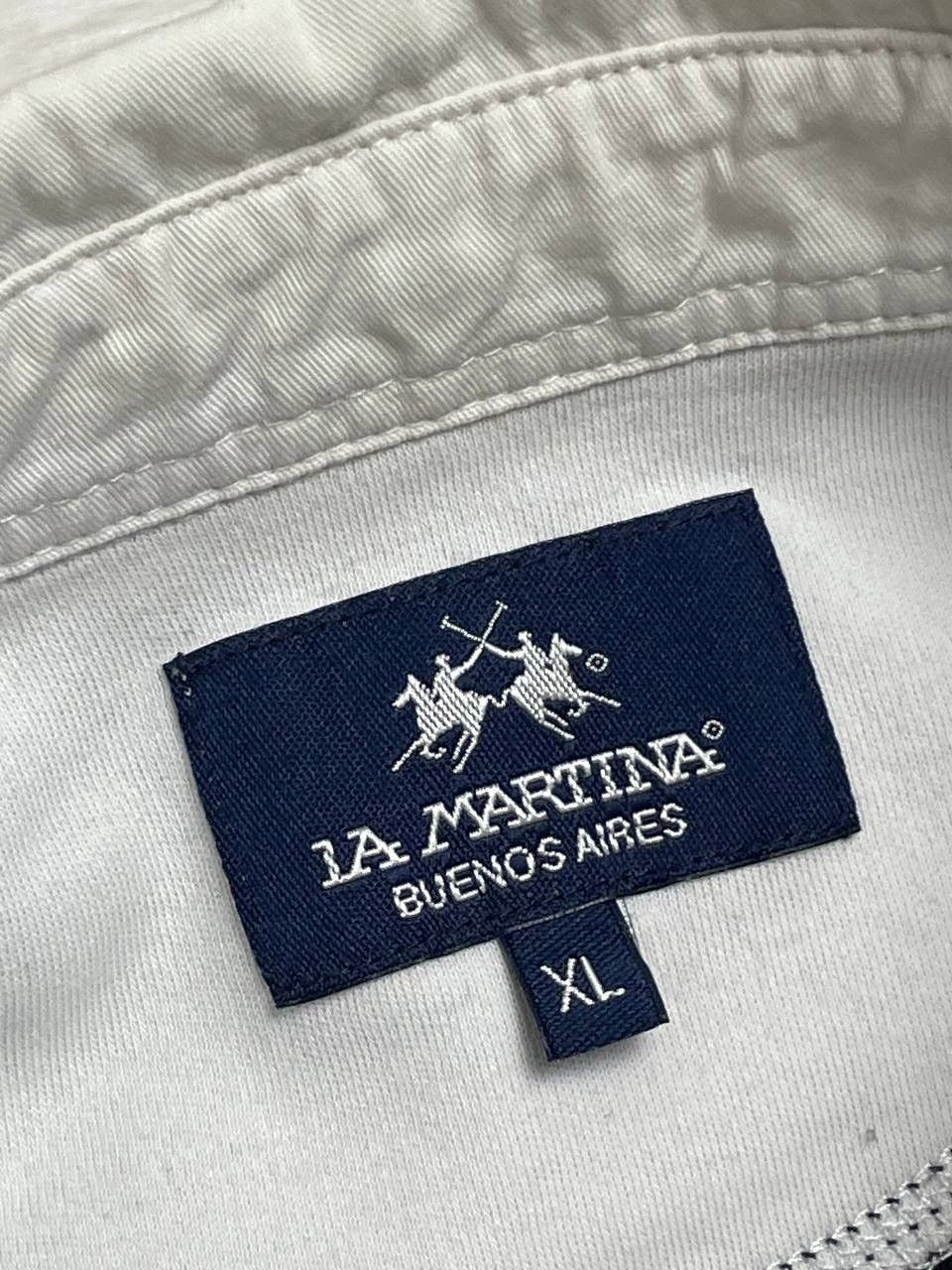 La Martina × Polo Ralph Lauren × Vintage La Martina Maserati Rugby Sweatshirt Oversized Center Logo Size US XL / EU 56 / 4 - 7 Thumbnail