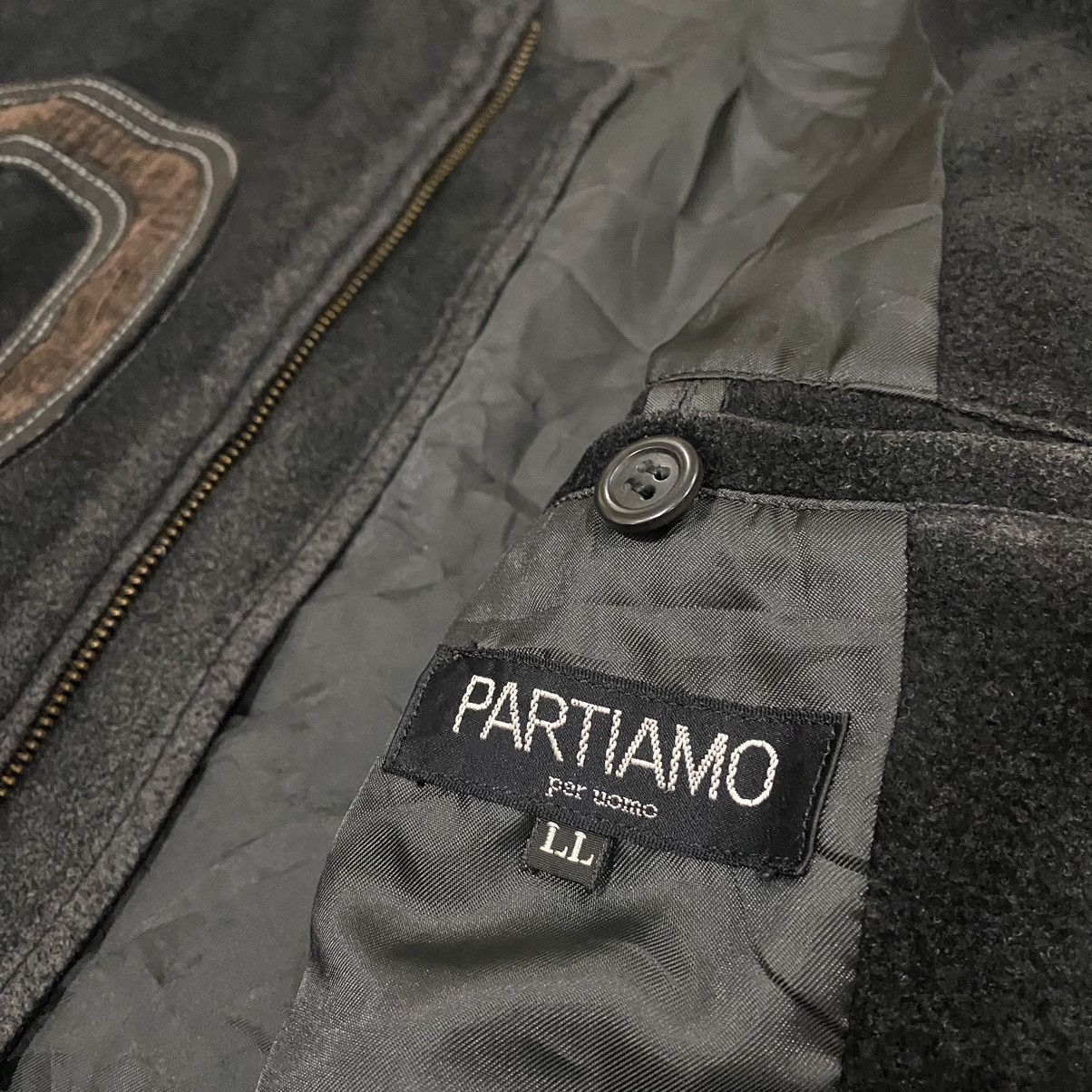 Vintage VINTAGES PARTIAMO PER UOMO WOOL VARSITY JACKET Size US L / EU 52-54 / 3 - 8 Thumbnail